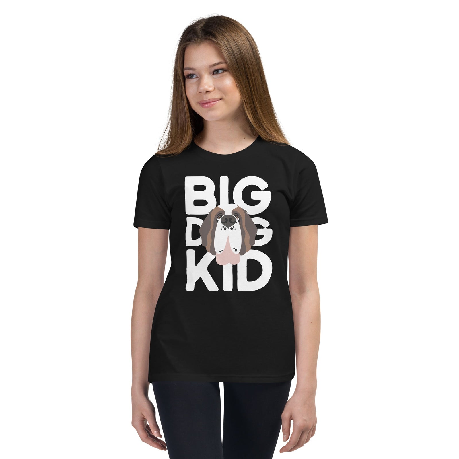 Big Dog Kid Youth Short Sleeve T-Shirt - Lucy + Norman