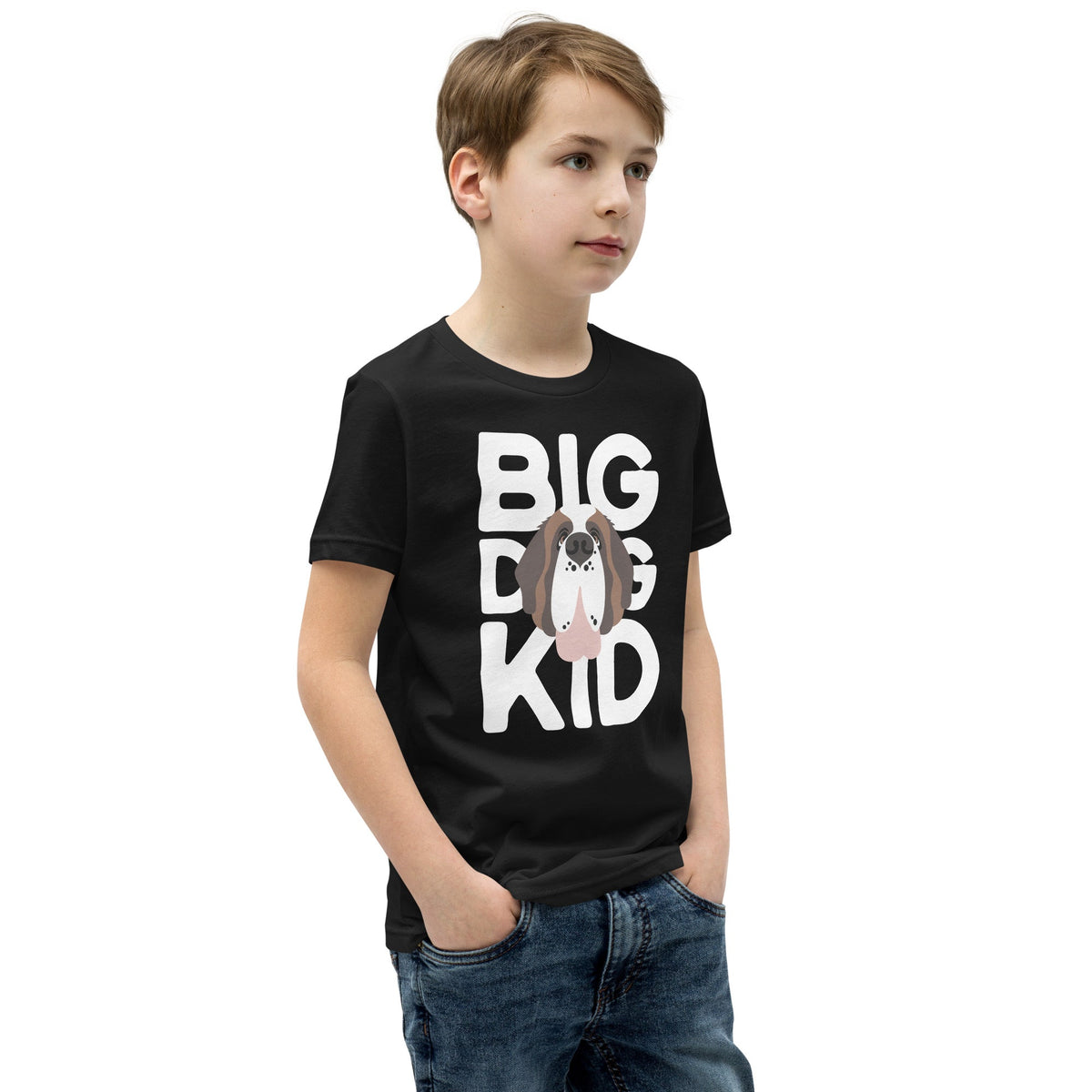 Big Dog Kid Youth Short Sleeve T-Shirt - Lucy + Norman