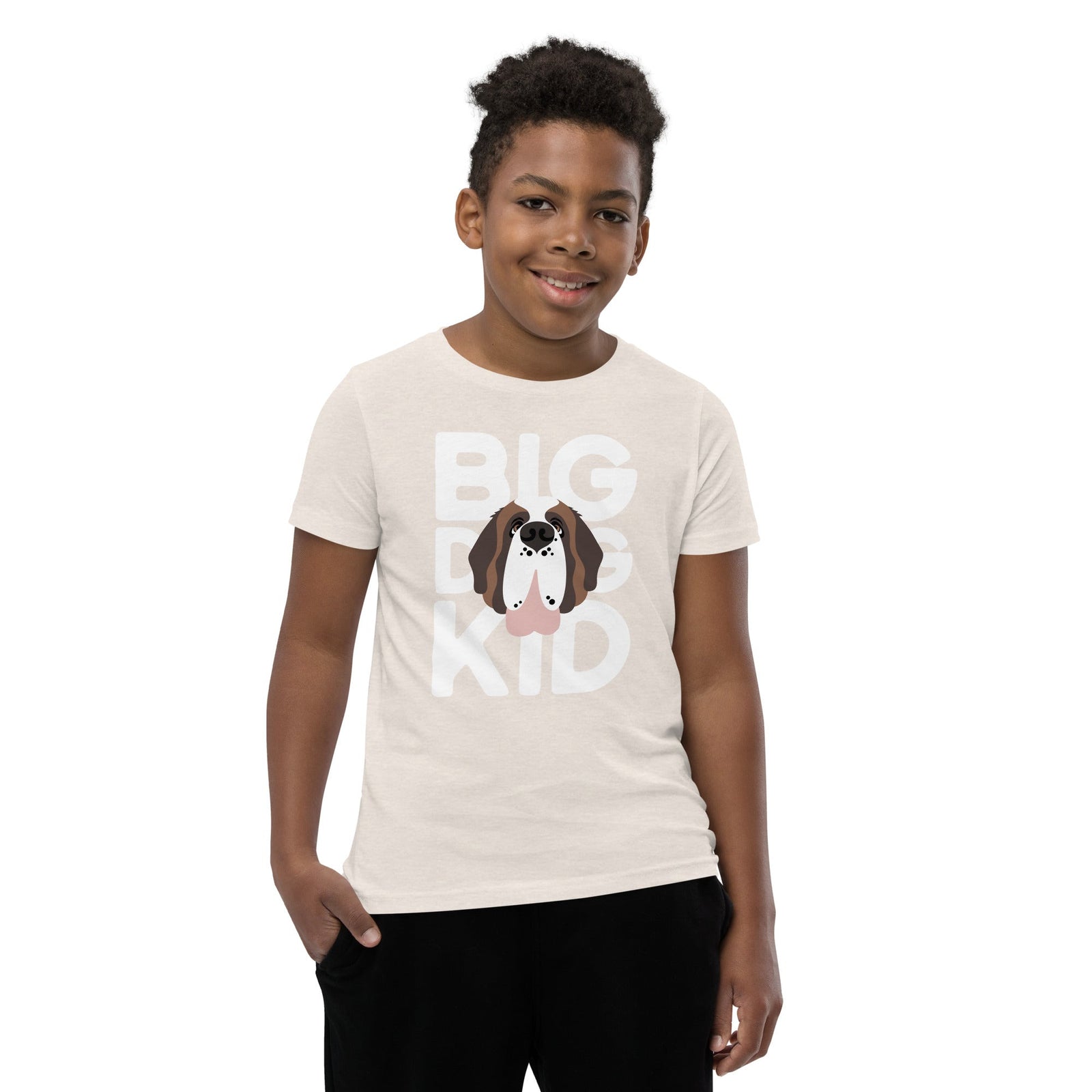 Big Dog Kid Youth Short Sleeve T-Shirt - Lucy + Norman