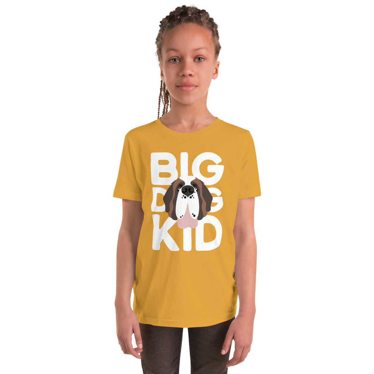 Big Dog Kid Youth Short Sleeve T-Shirt - Lucy + Norman