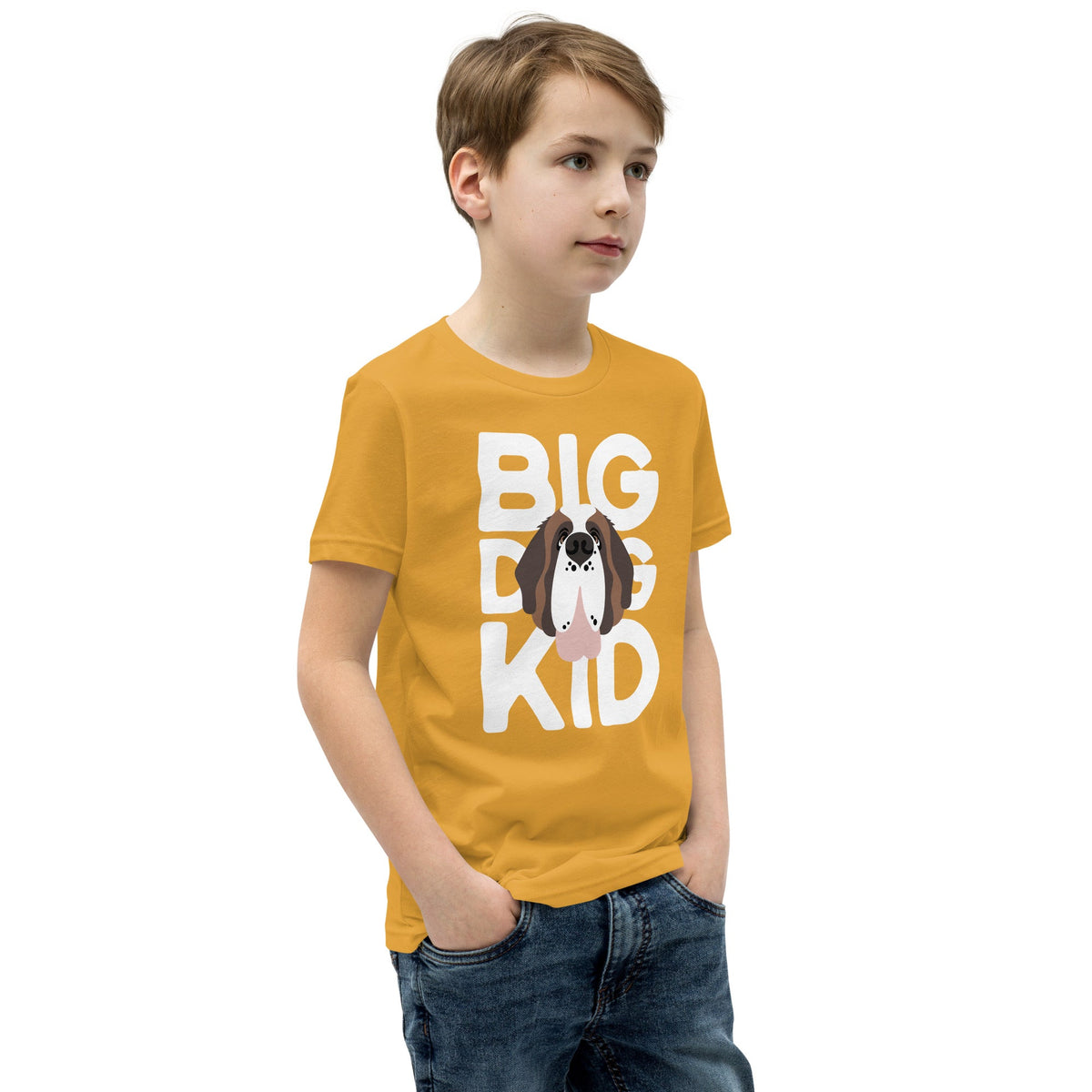 Big Dog Kid Youth Short Sleeve T-Shirt - Lucy + Norman