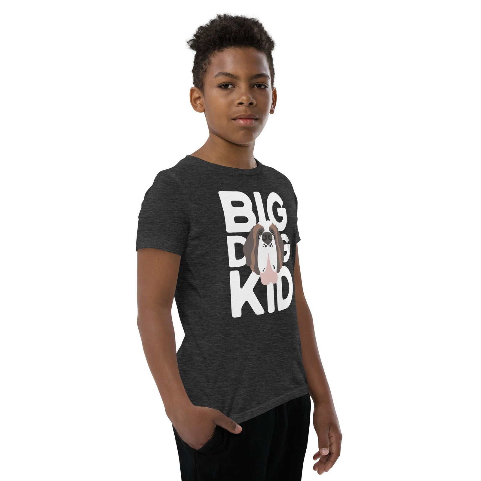 Big Dog Kid Youth Short Sleeve T-Shirt - Lucy + Norman