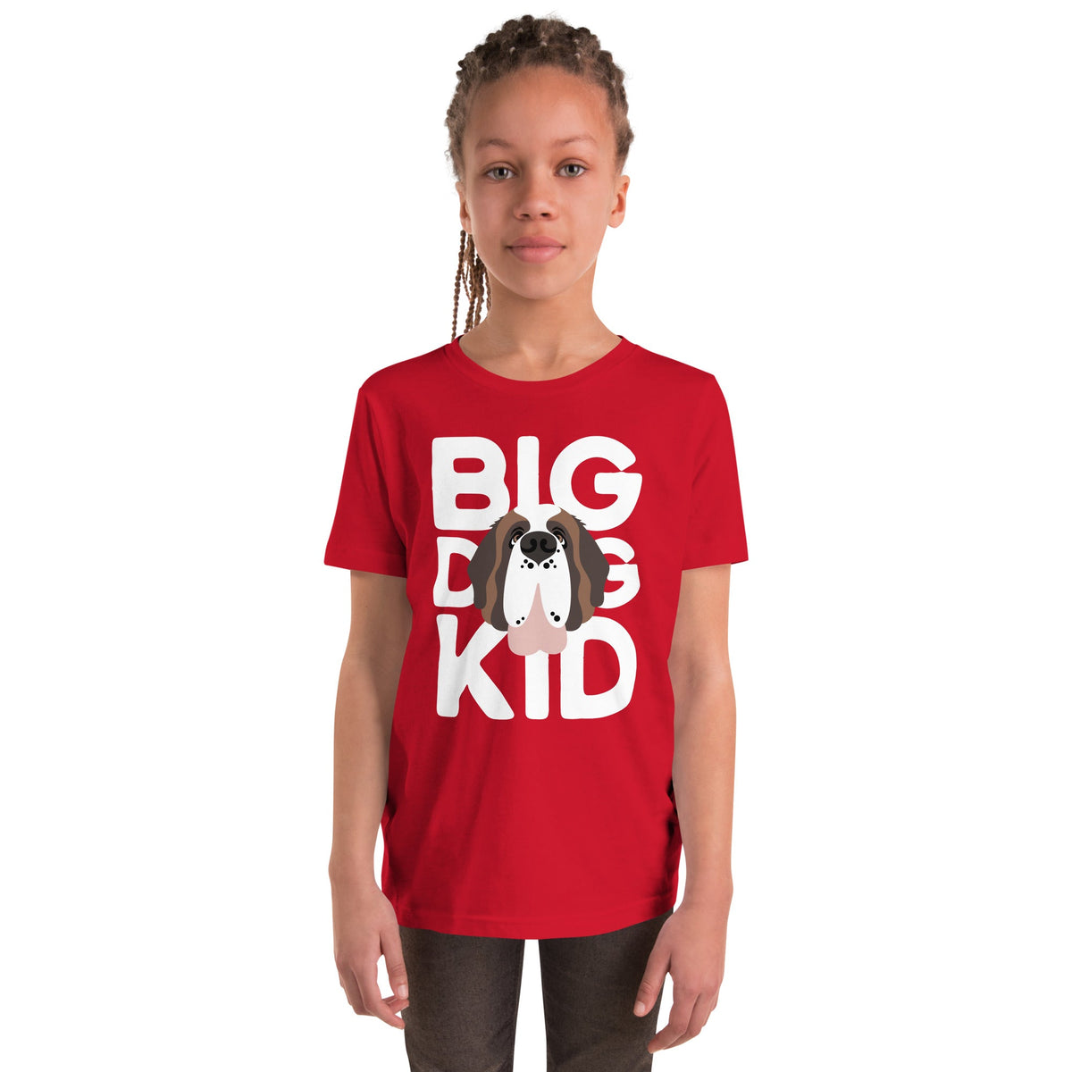 Big Dog Kid Youth Short Sleeve T-Shirt - Lucy + Norman