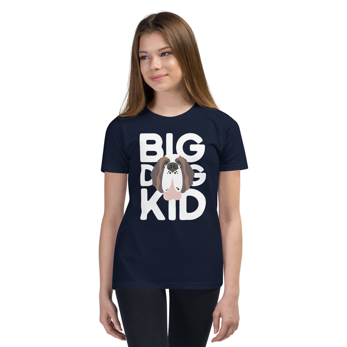 Big Dog Kid Youth Short Sleeve T-Shirt - Lucy + Norman