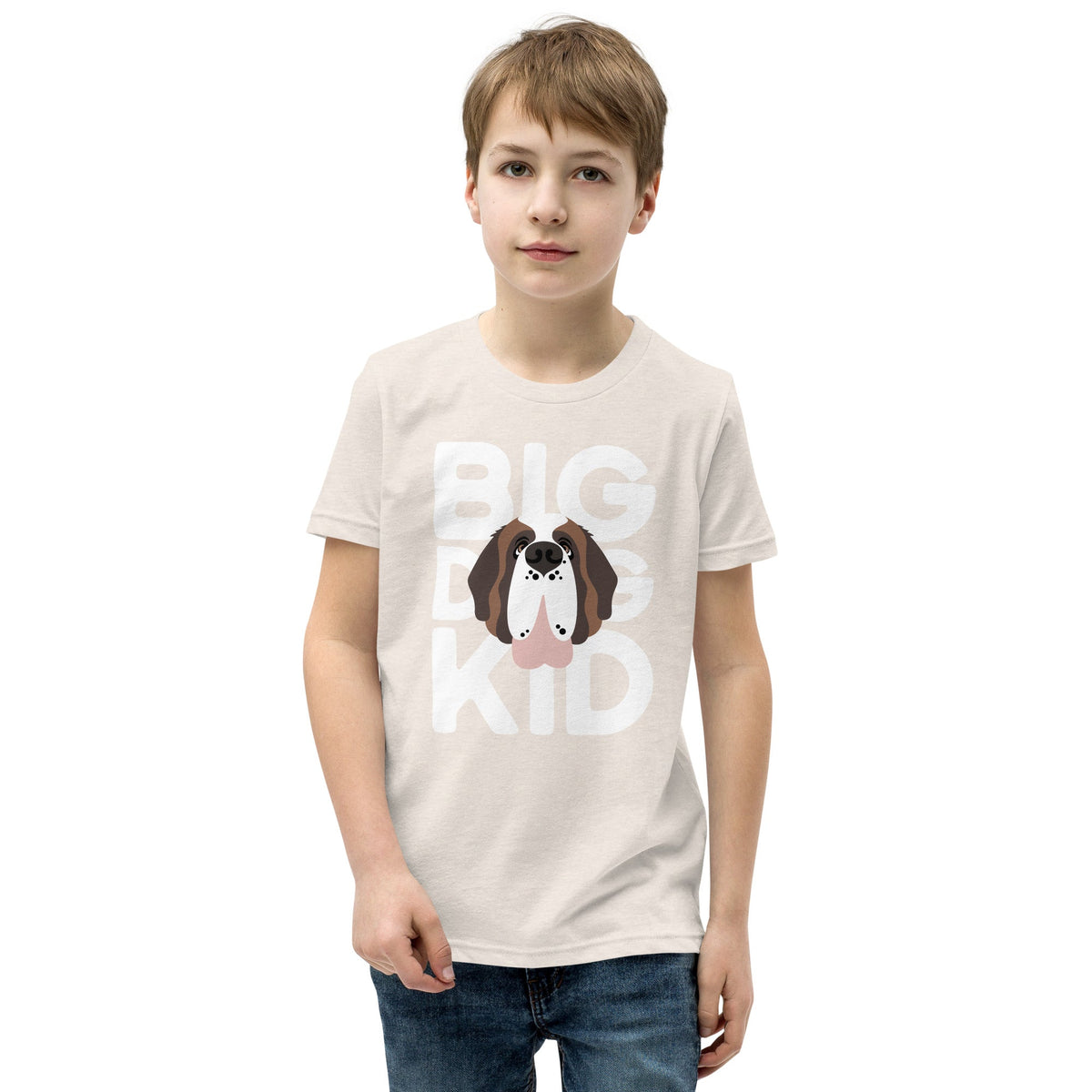 Big Dog Kid Youth Short Sleeve T-Shirt - Lucy + Norman