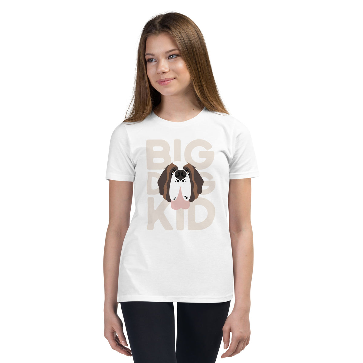 Big Dog Kid Youth Short Sleeve T-Shirt - Lucy + Norman