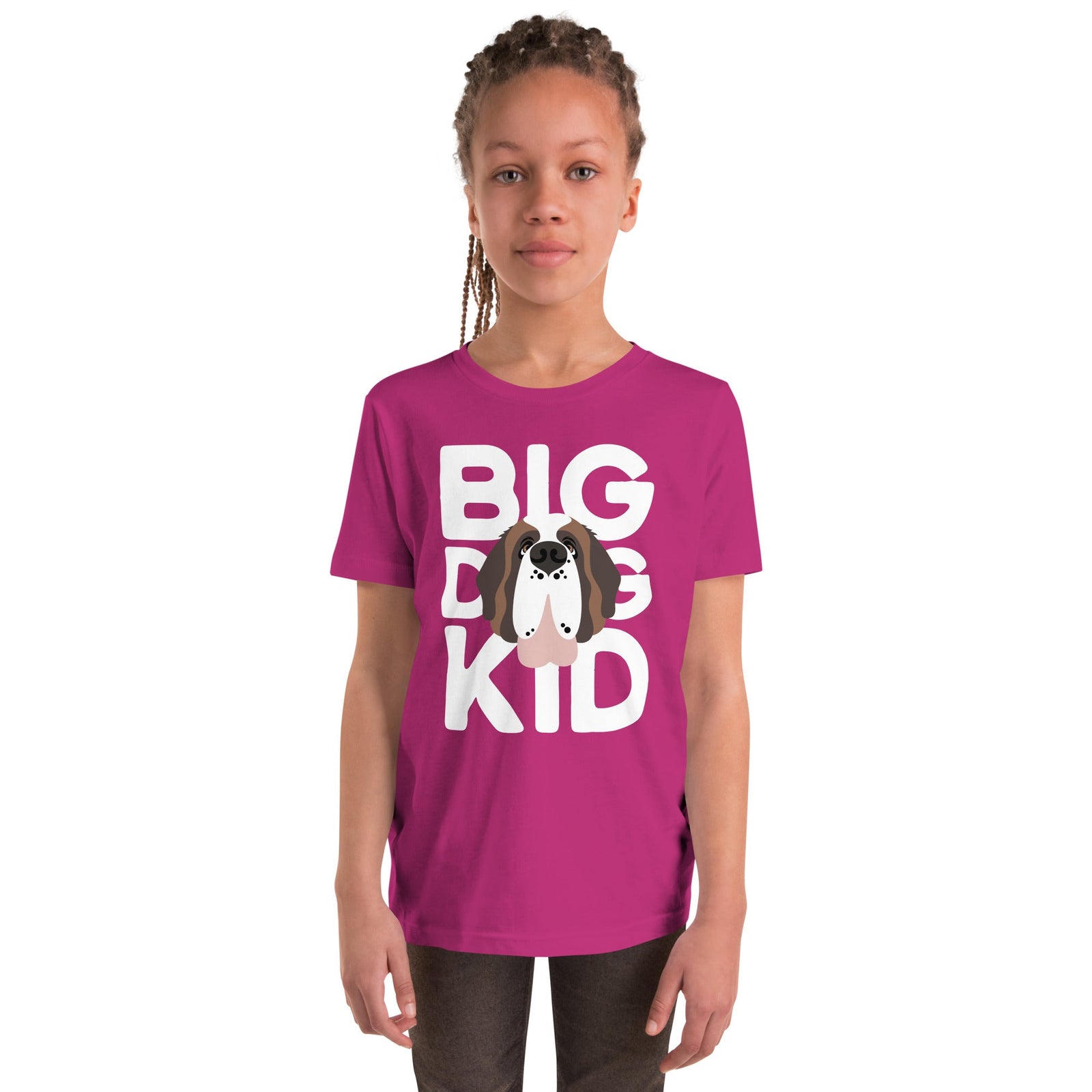 Big Dog Kid Youth Short Sleeve T-Shirt - Lucy + Norman