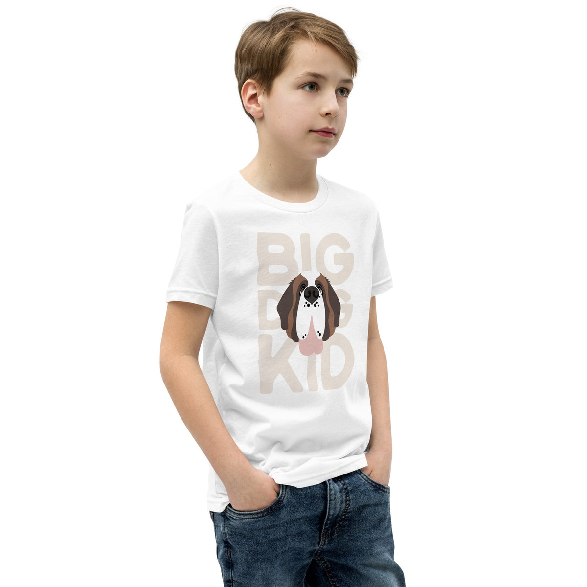 Big Dog Kid Youth Short Sleeve T-Shirt - Lucy + Norman