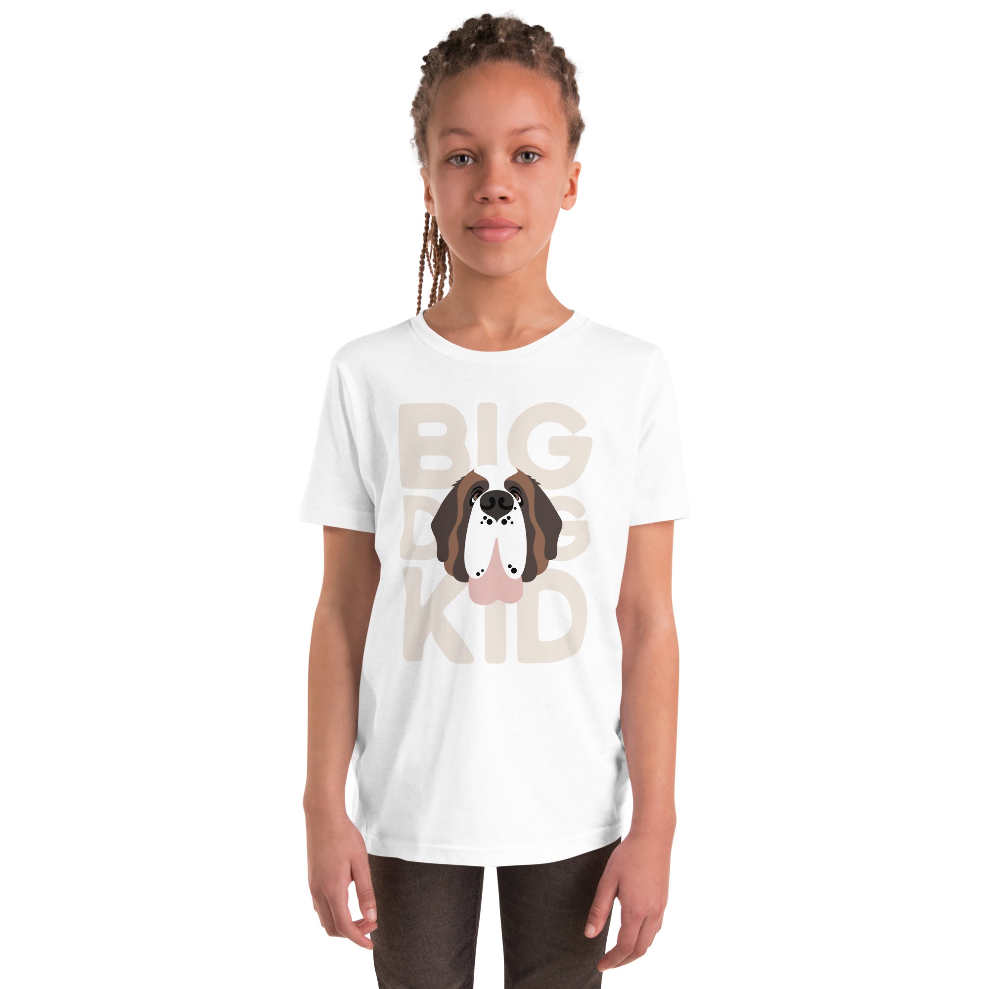 Big Dog Kid Youth Short Sleeve T-Shirt - Lucy + Norman