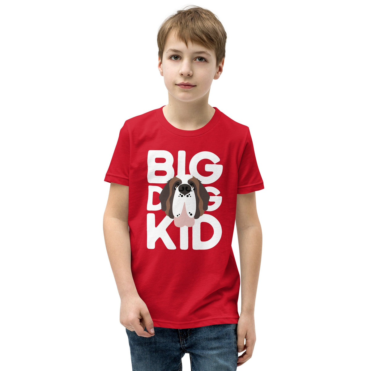 Big Dog Kid Youth Short Sleeve T-Shirt - Lucy + Norman