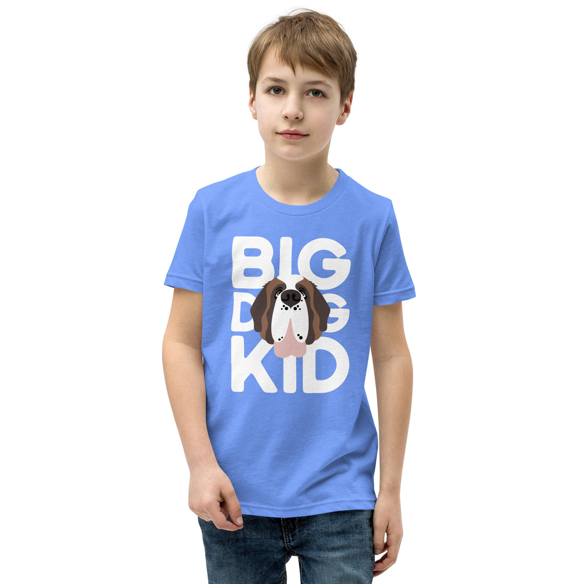 Big Dog Kid Youth Short Sleeve T-Shirt - Lucy + Norman