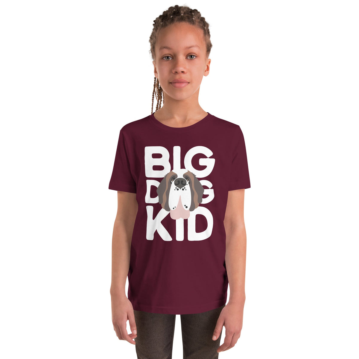 Big Dog Kid Youth Short Sleeve T-Shirt - Lucy + Norman