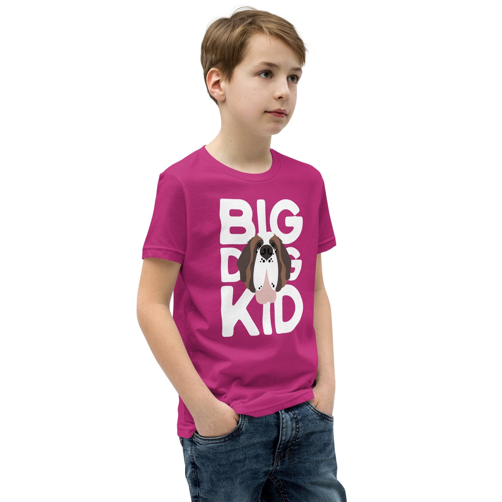 Big Dog Kid Youth Short Sleeve T-Shirt - Lucy + Norman