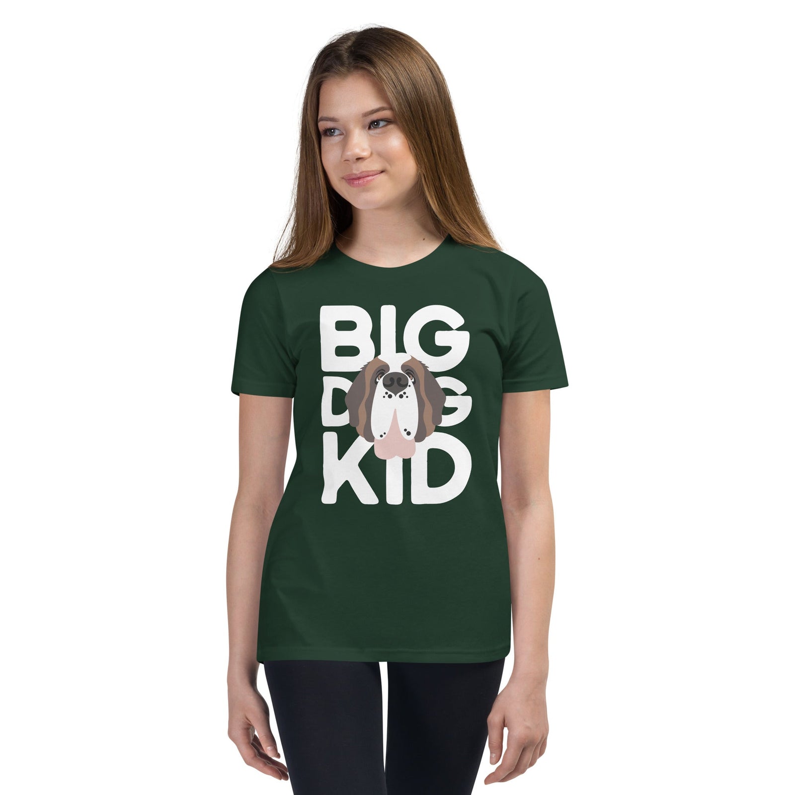 Big Dog Kid Youth Short Sleeve T-Shirt - Lucy + Norman