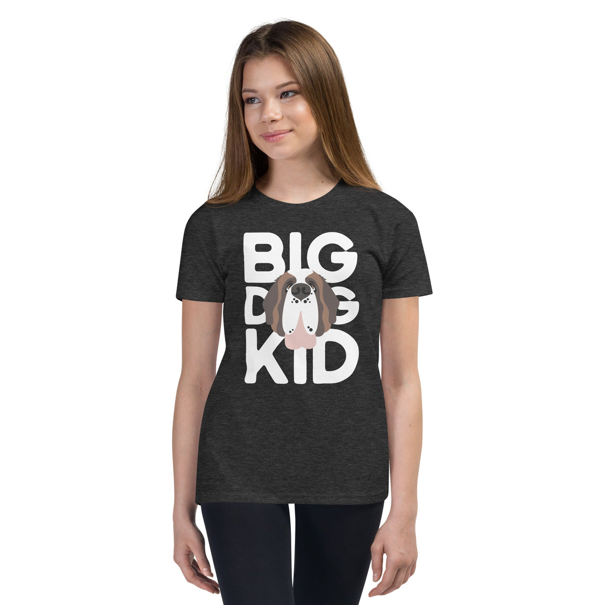Big Dog Kid Youth Short Sleeve T-Shirt - Lucy + Norman