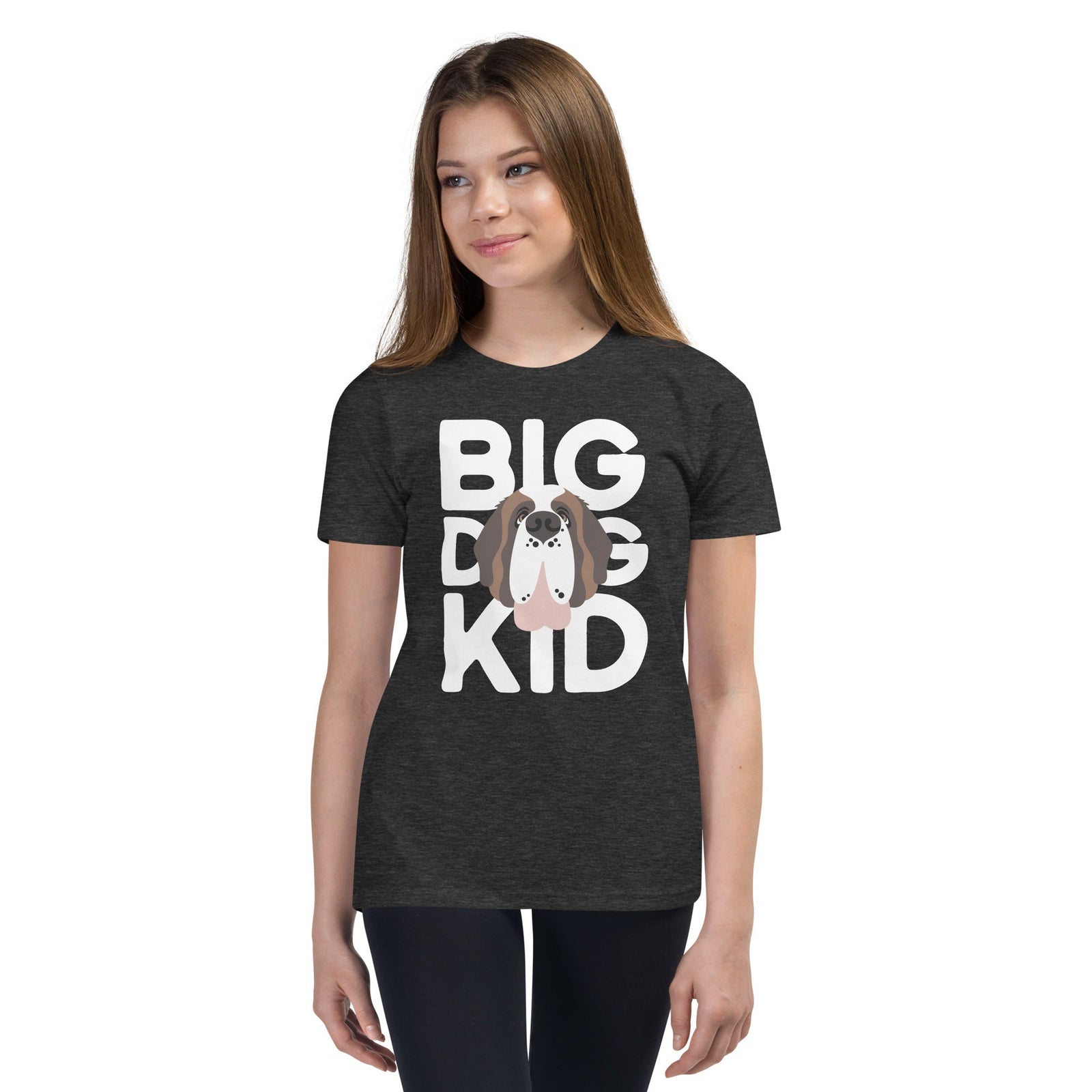 Big Dog Kid Youth Short Sleeve T-Shirt - Lucy + Norman