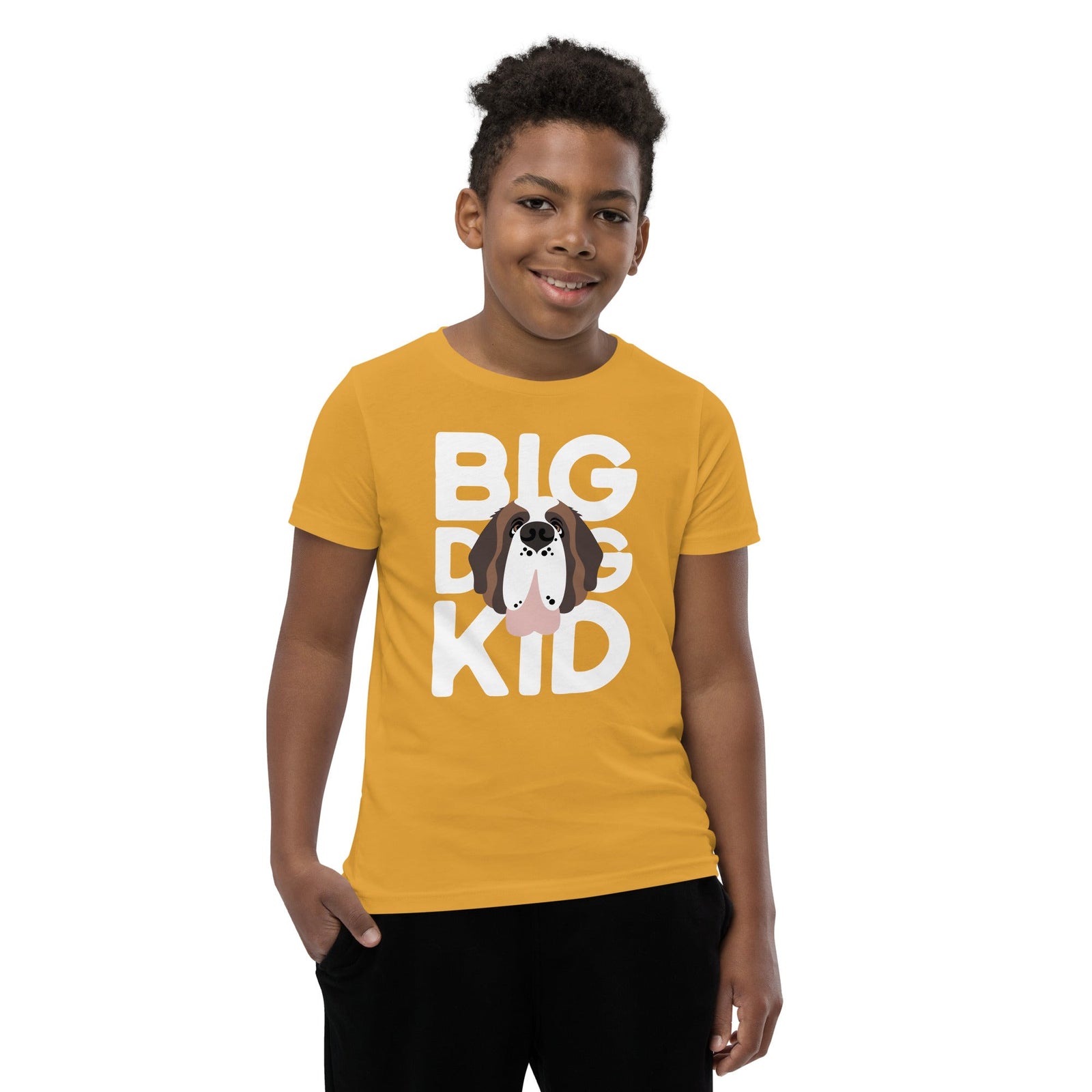 Big Dog Kid Youth Short Sleeve T-Shirt - Lucy + Norman