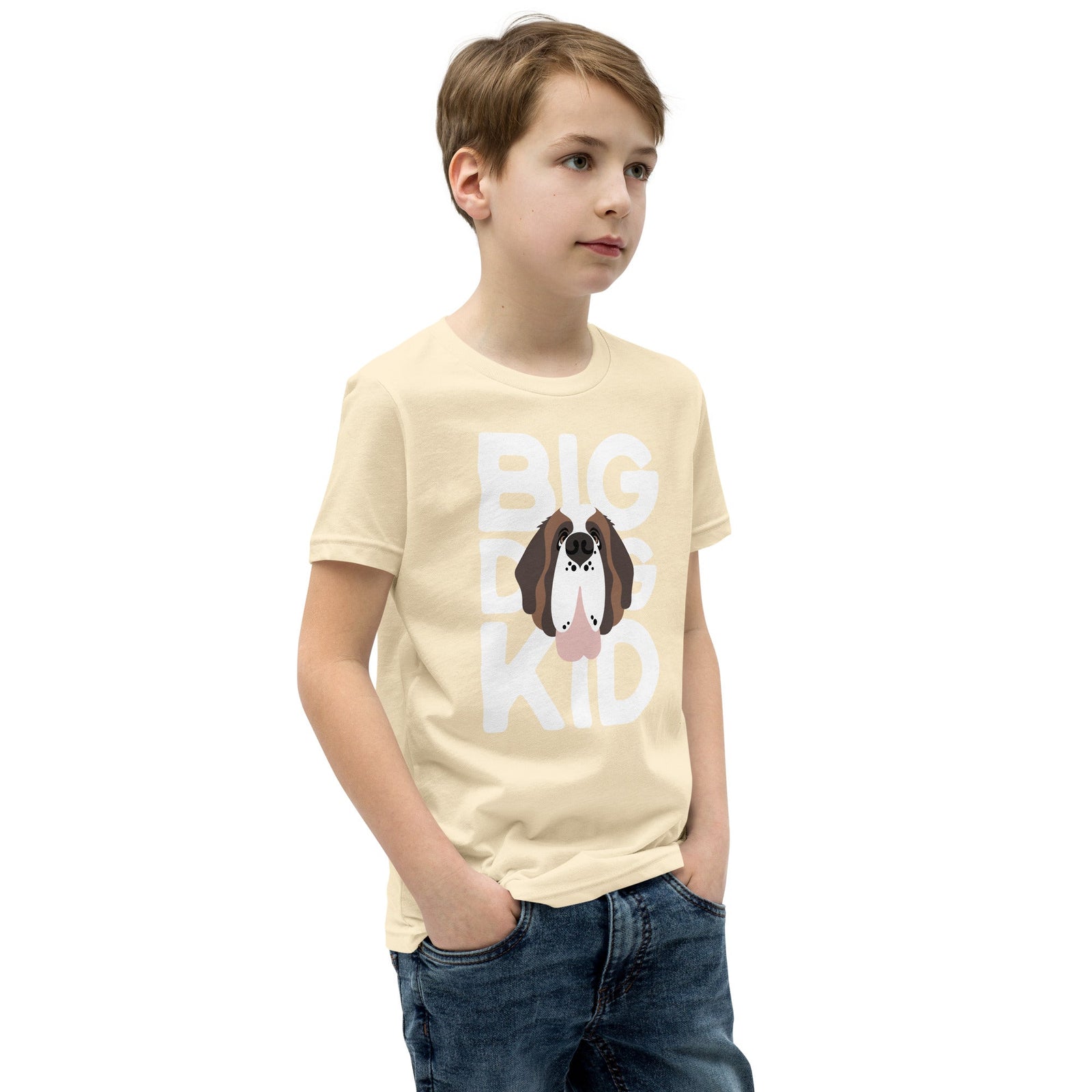 Big Dog Kid Youth Short Sleeve T-Shirt - Lucy + Norman