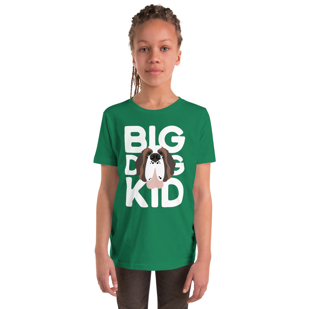 Big Dog Kid Youth Short Sleeve T-Shirt - Lucy + Norman