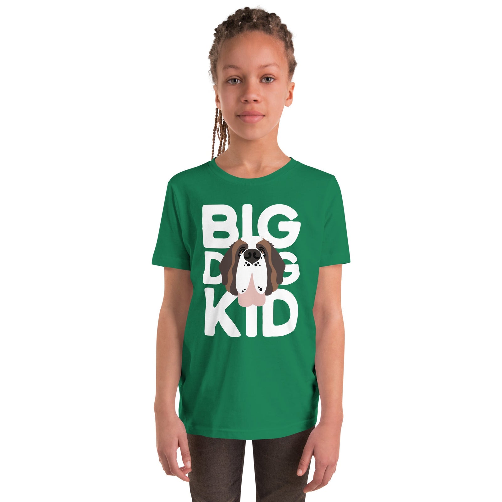 Big Dog Kid Youth Short Sleeve T-Shirt - Lucy + Norman