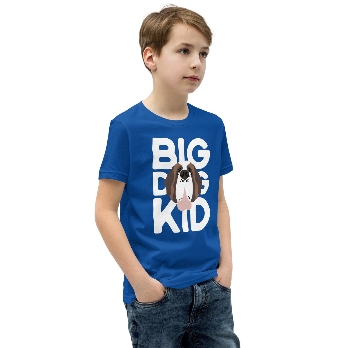 Big Dog Kid Youth Short Sleeve T-Shirt - Lucy + Norman