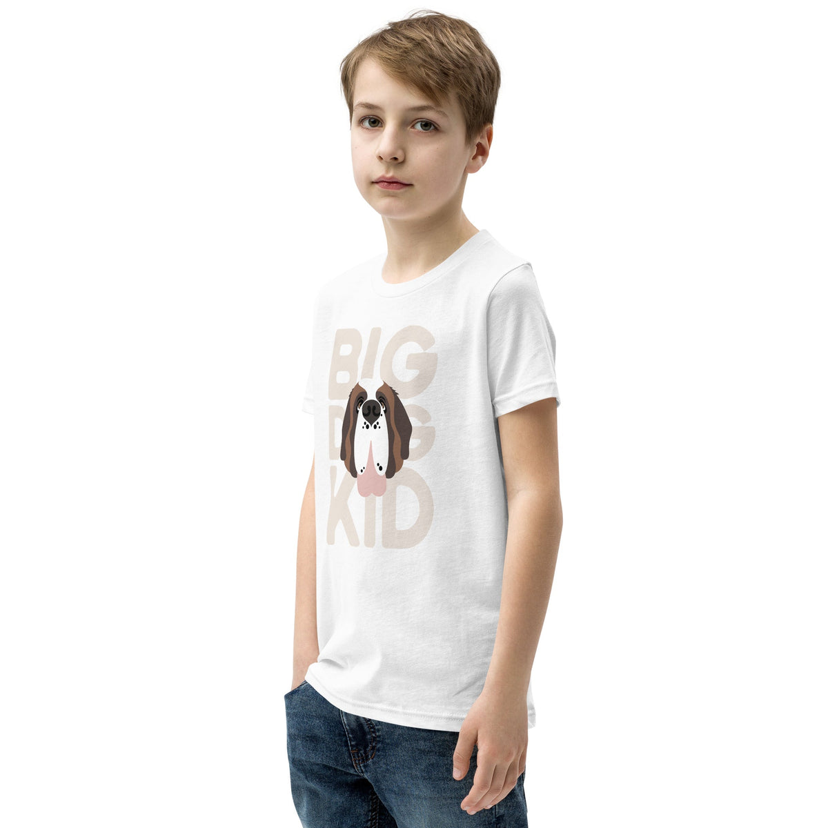 Big Dog Kid Youth Short Sleeve T-Shirt - Lucy + Norman