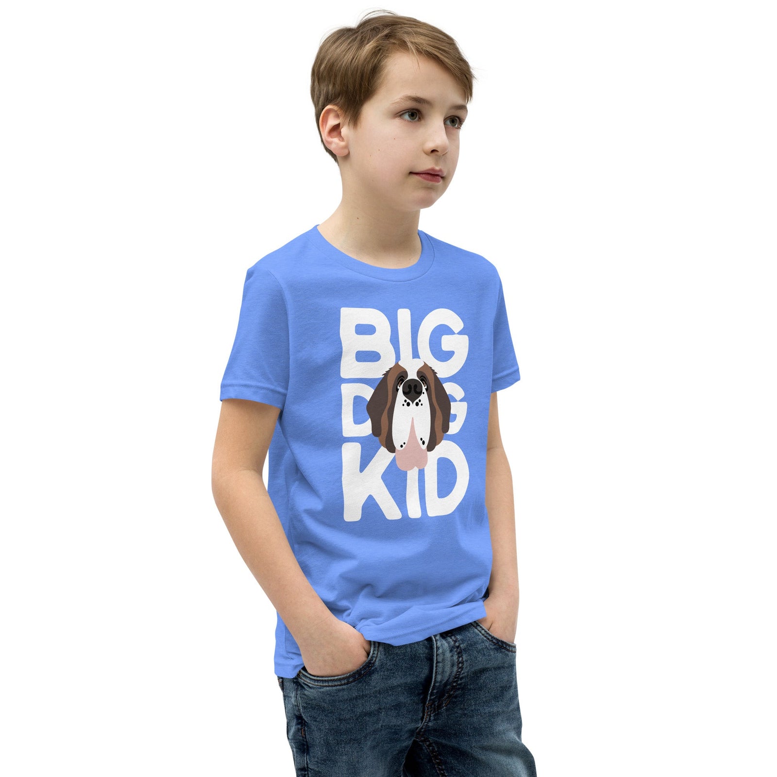Big Dog Kid Youth Short Sleeve T-Shirt - Lucy + Norman