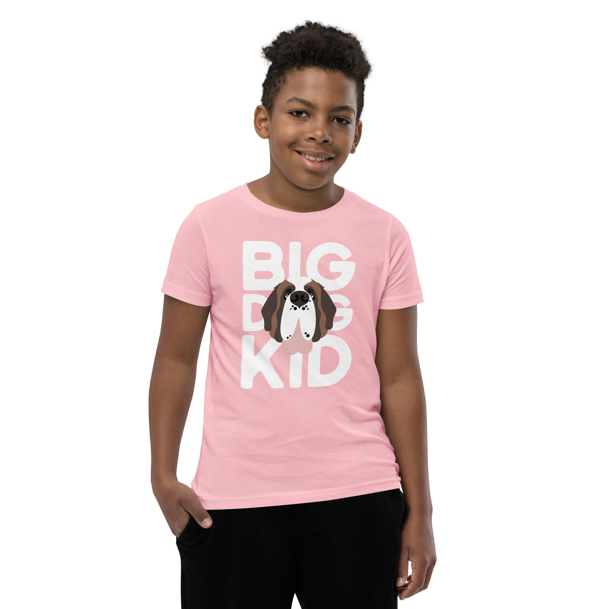 Big Dog Kid Youth Short Sleeve T-Shirt - Lucy + Norman