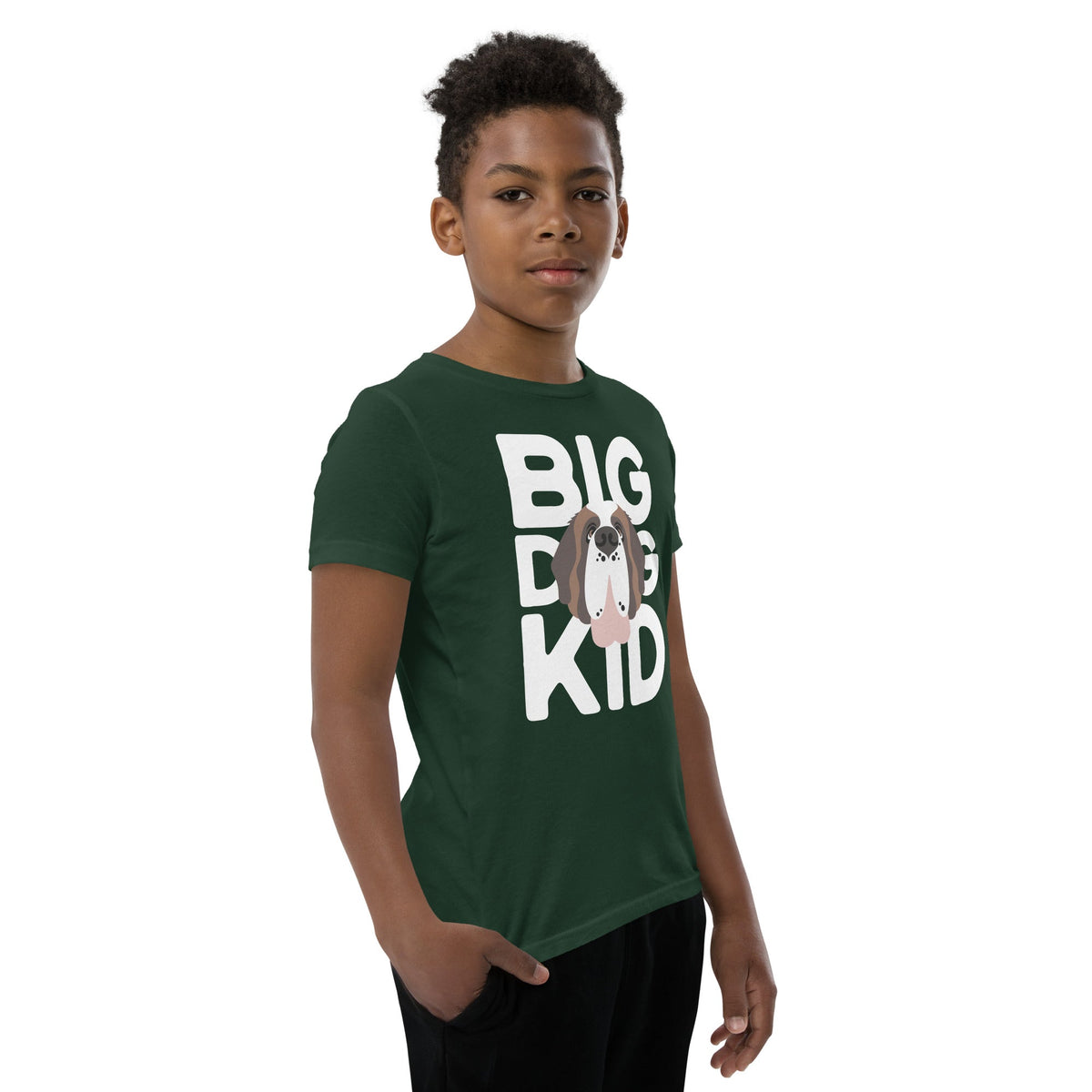 Big Dog Kid Youth Short Sleeve T-Shirt - Lucy + Norman