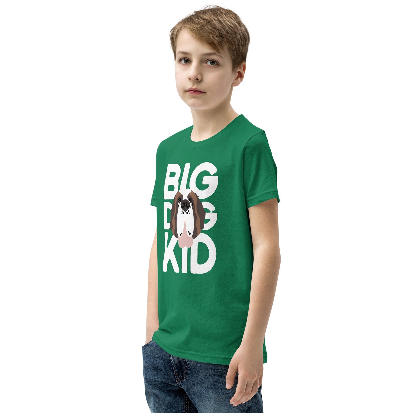 Big Dog Kid Youth Short Sleeve T-Shirt - Lucy + Norman