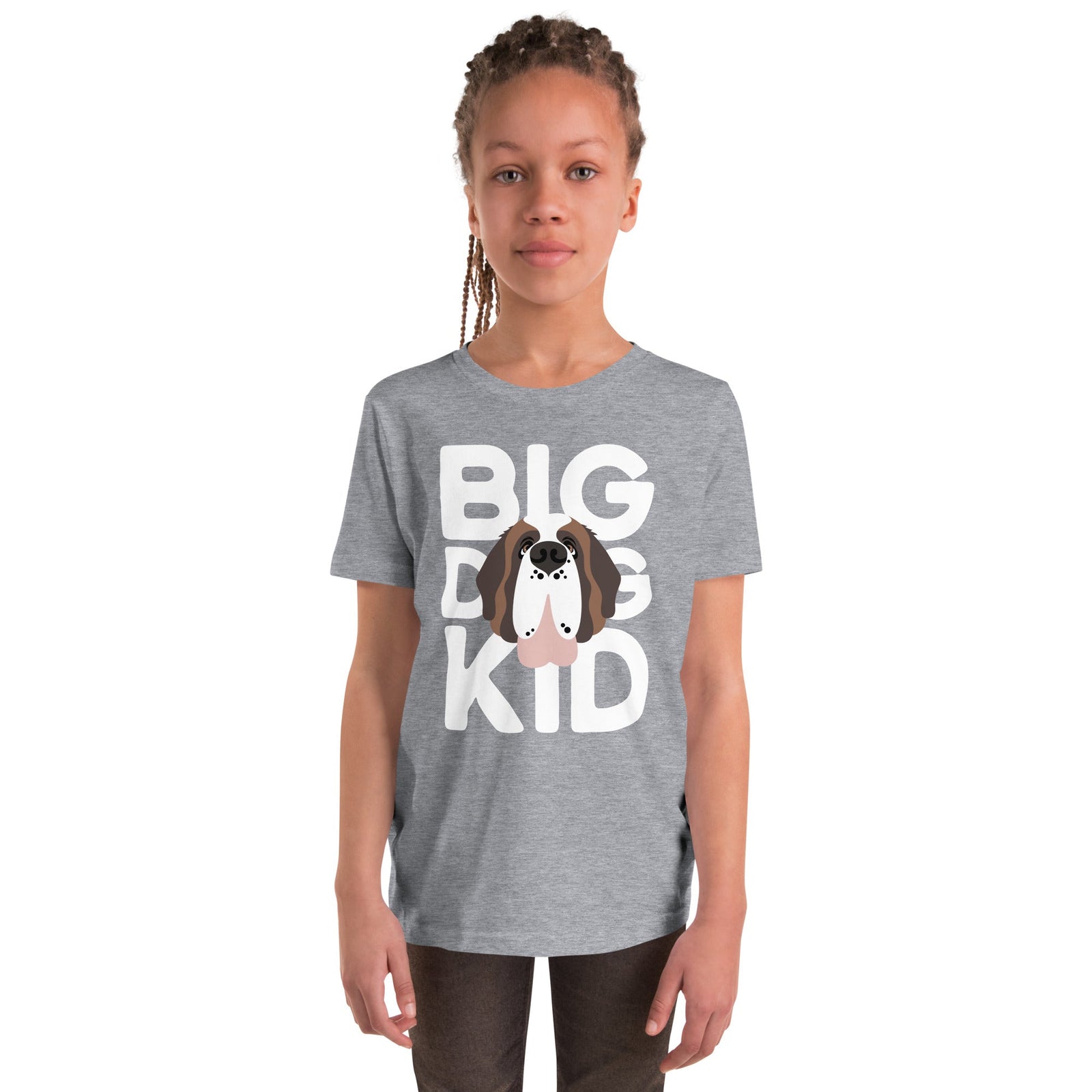 Big Dog Kid Youth Short Sleeve T-Shirt - Lucy + Norman
