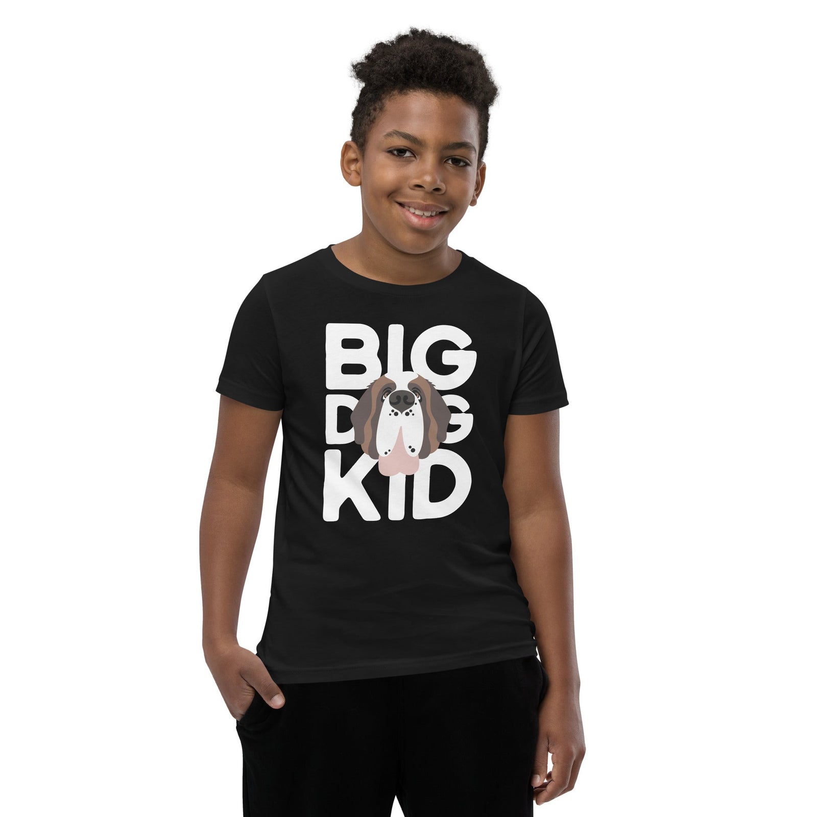 Big Dog Kid Youth Short Sleeve T-Shirt - Lucy + Norman