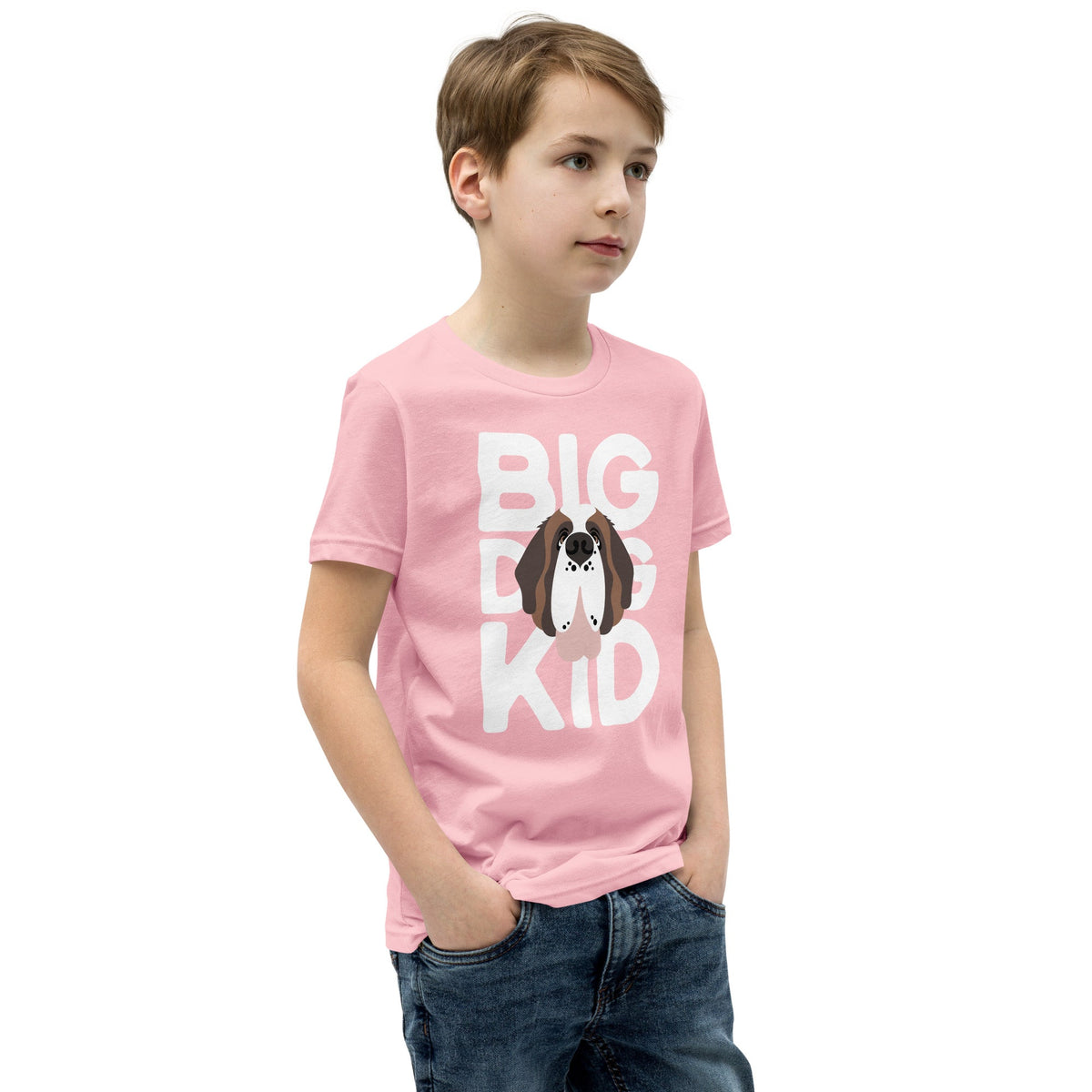 Big Dog Kid Youth Short Sleeve T-Shirt - Lucy + Norman