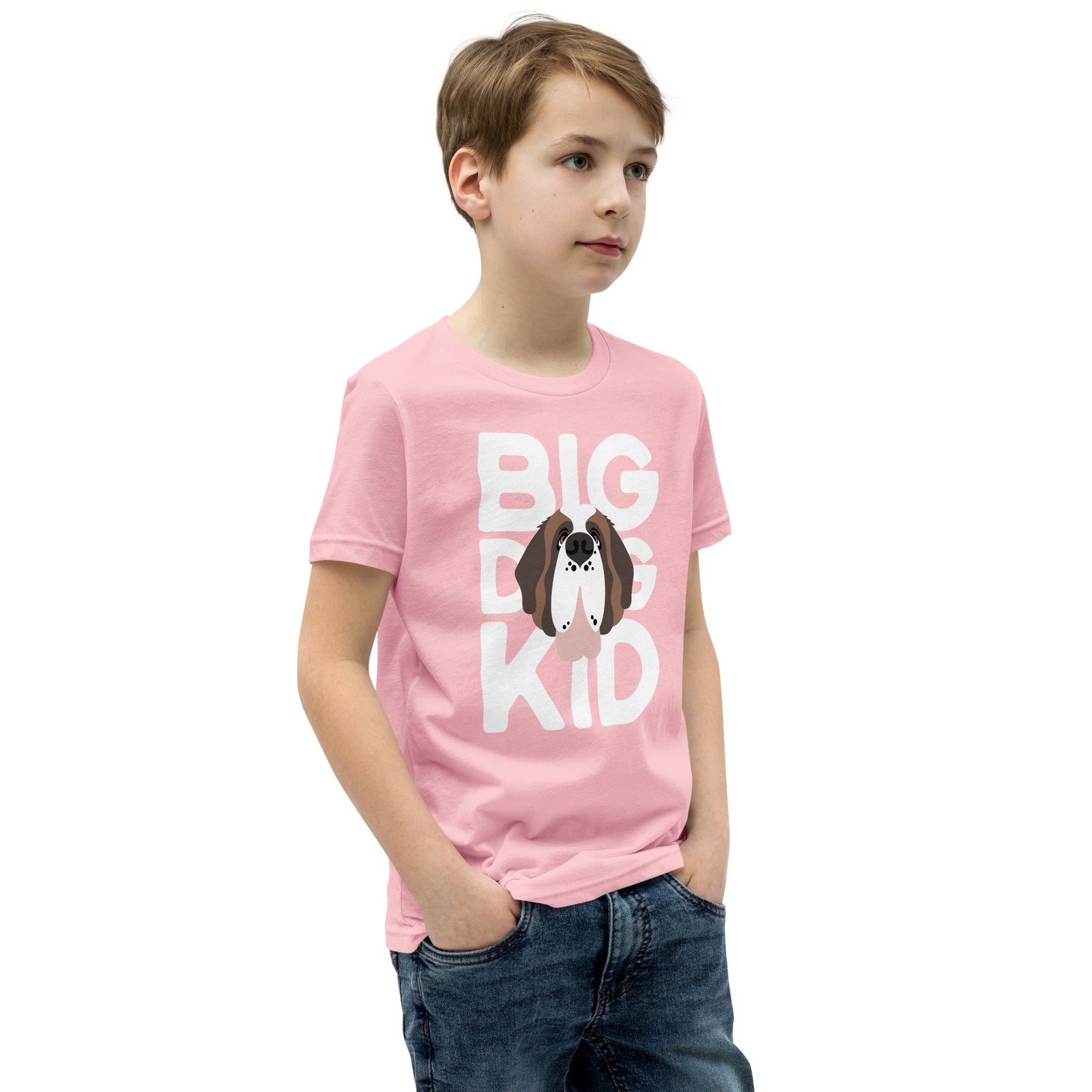 Big Dog Kid Youth Short Sleeve T-Shirt - Lucy + Norman