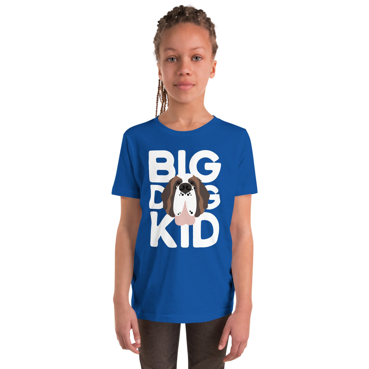 Big Dog Kid Youth Short Sleeve T-Shirt - Lucy + Norman