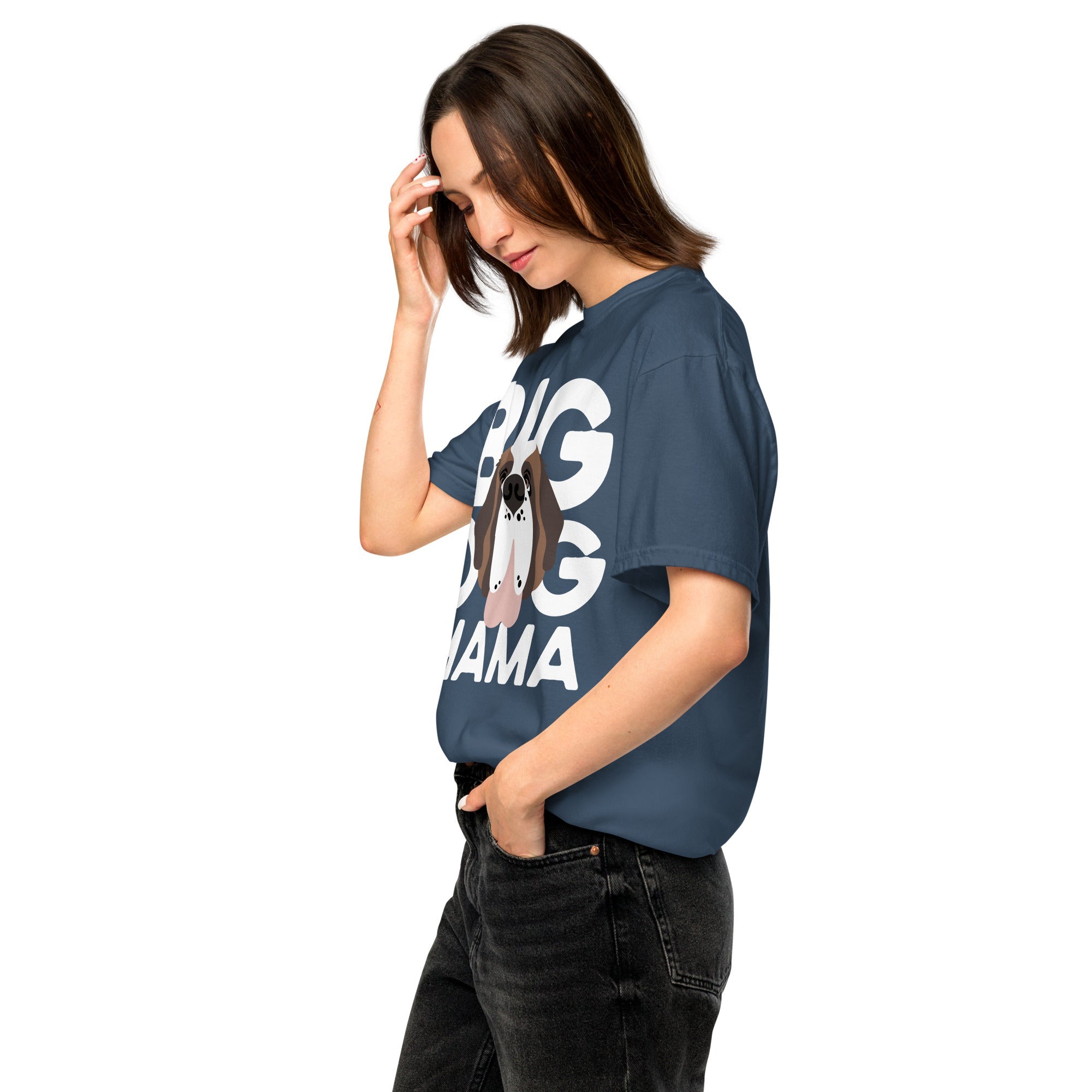 Big Dog Mama Comfort Colors Dark Tones T-Shirt - Lucy + Norman
