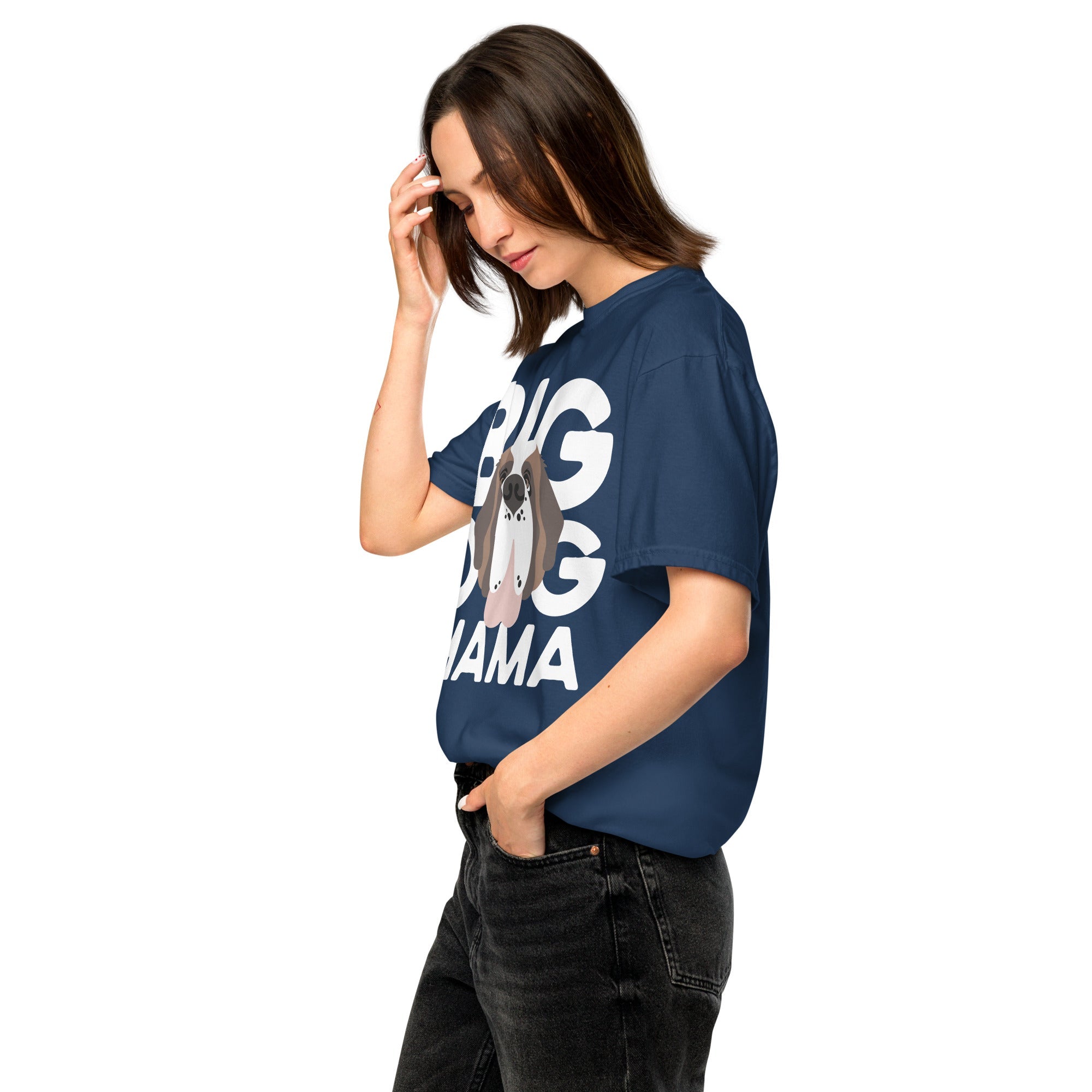 Big Dog Mama Comfort Colors Dark Tones T-Shirt - Lucy + Norman