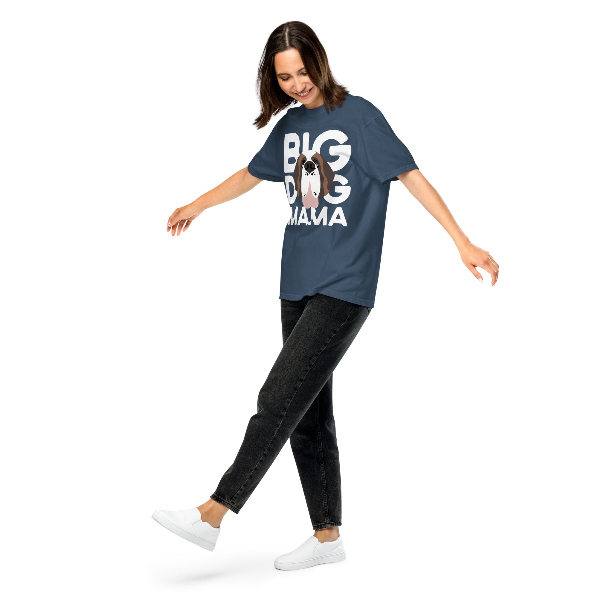 Big Dog Mama Comfort Colors Dark Tones T-Shirt - Lucy + Norman