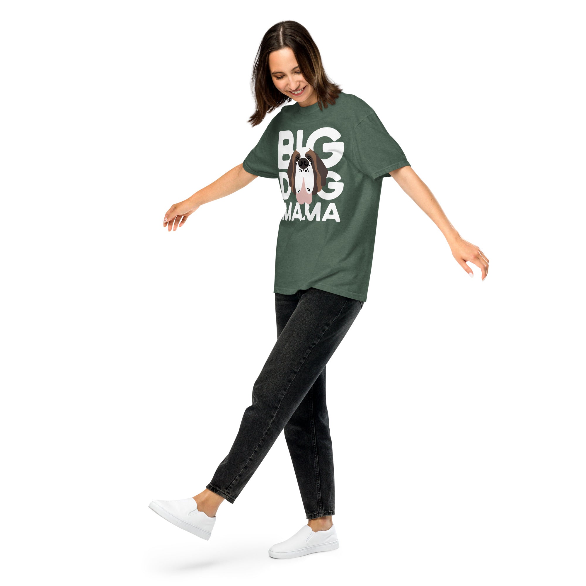 Big Dog Mama Comfort Colors Dark Tones T-Shirt - Lucy + Norman