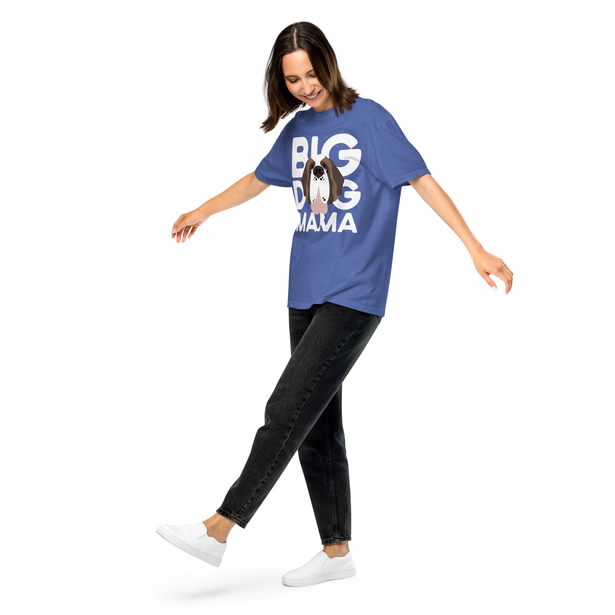 Big Dog Mama Comfort Colors Dark Tones T-Shirt - Lucy + Norman