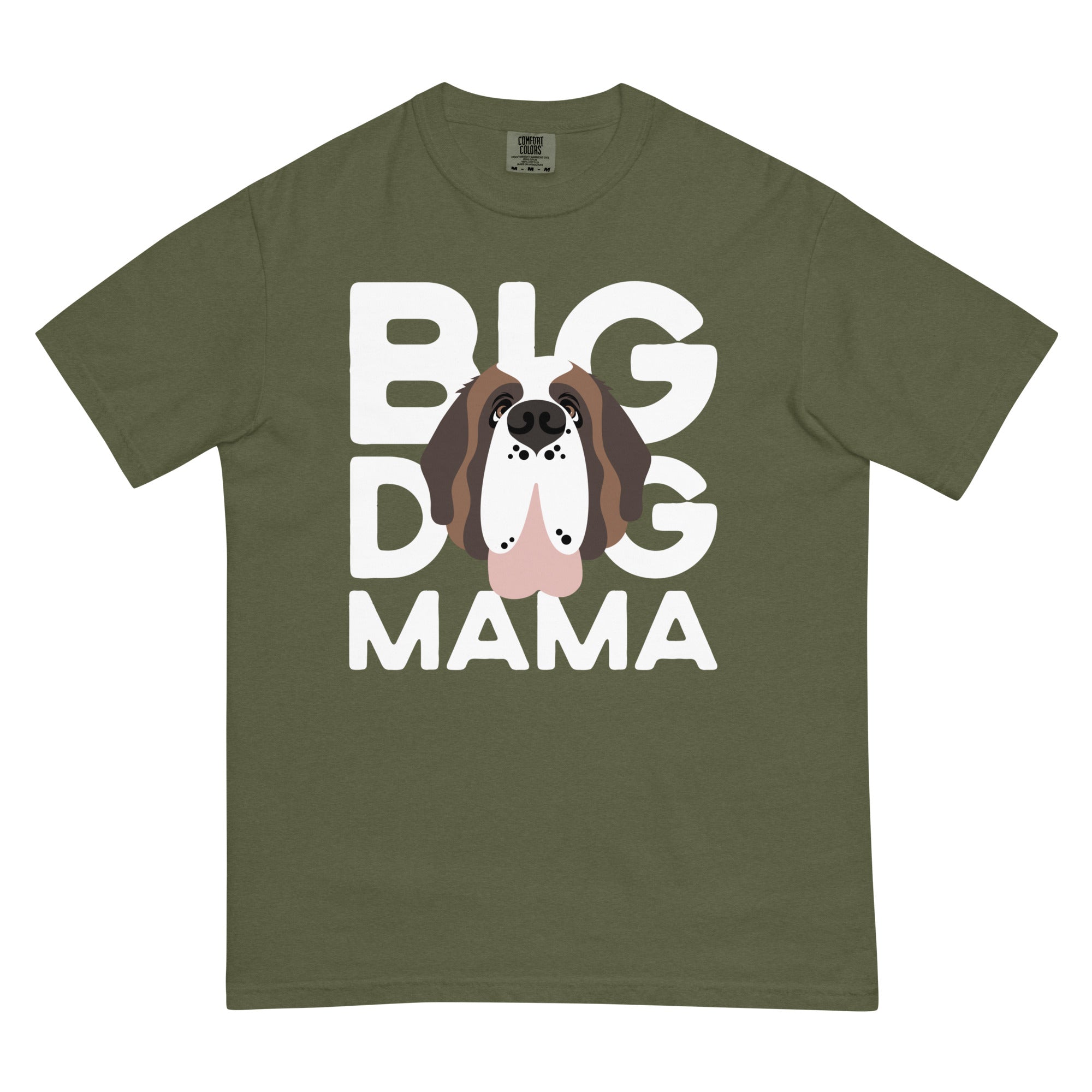 Big Dog Mama Comfort Colors Dark Tones T-Shirt - Lucy + Norman