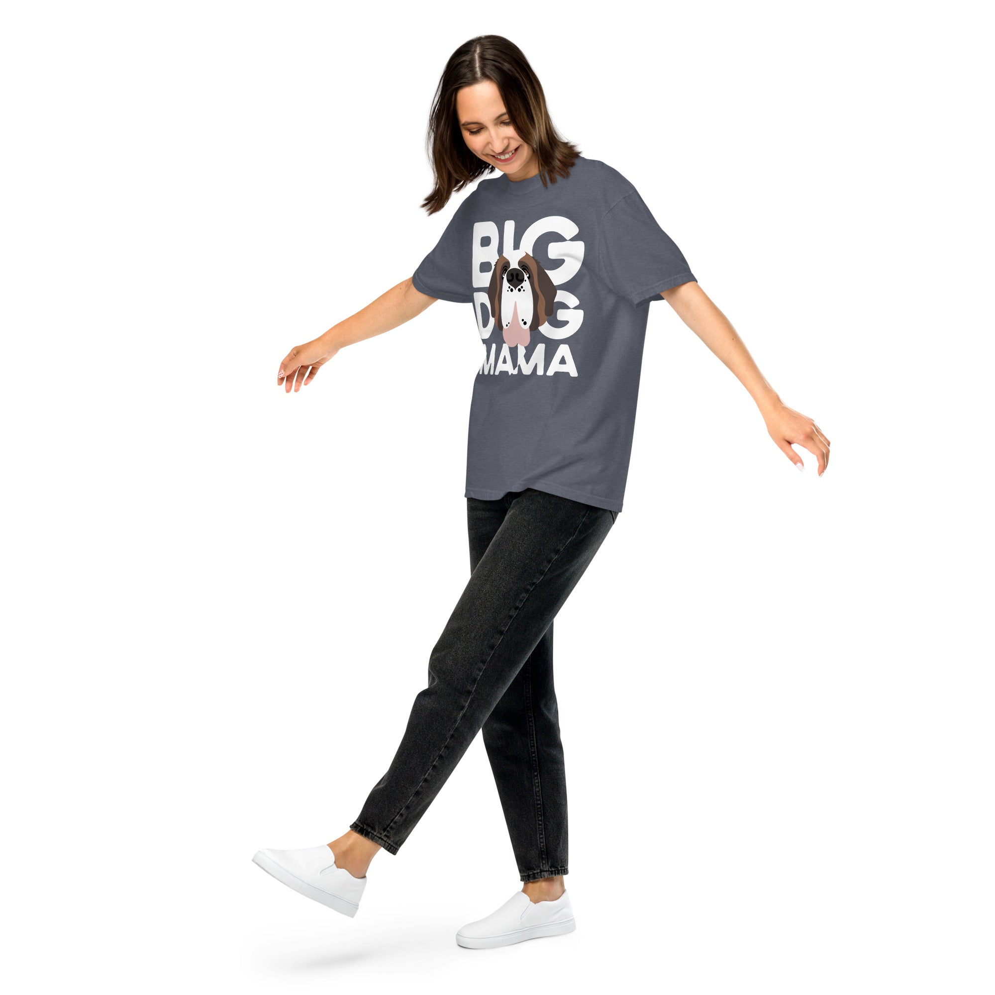 Big Dog Mama Comfort Colors Dark Tones T-Shirt - Lucy + Norman