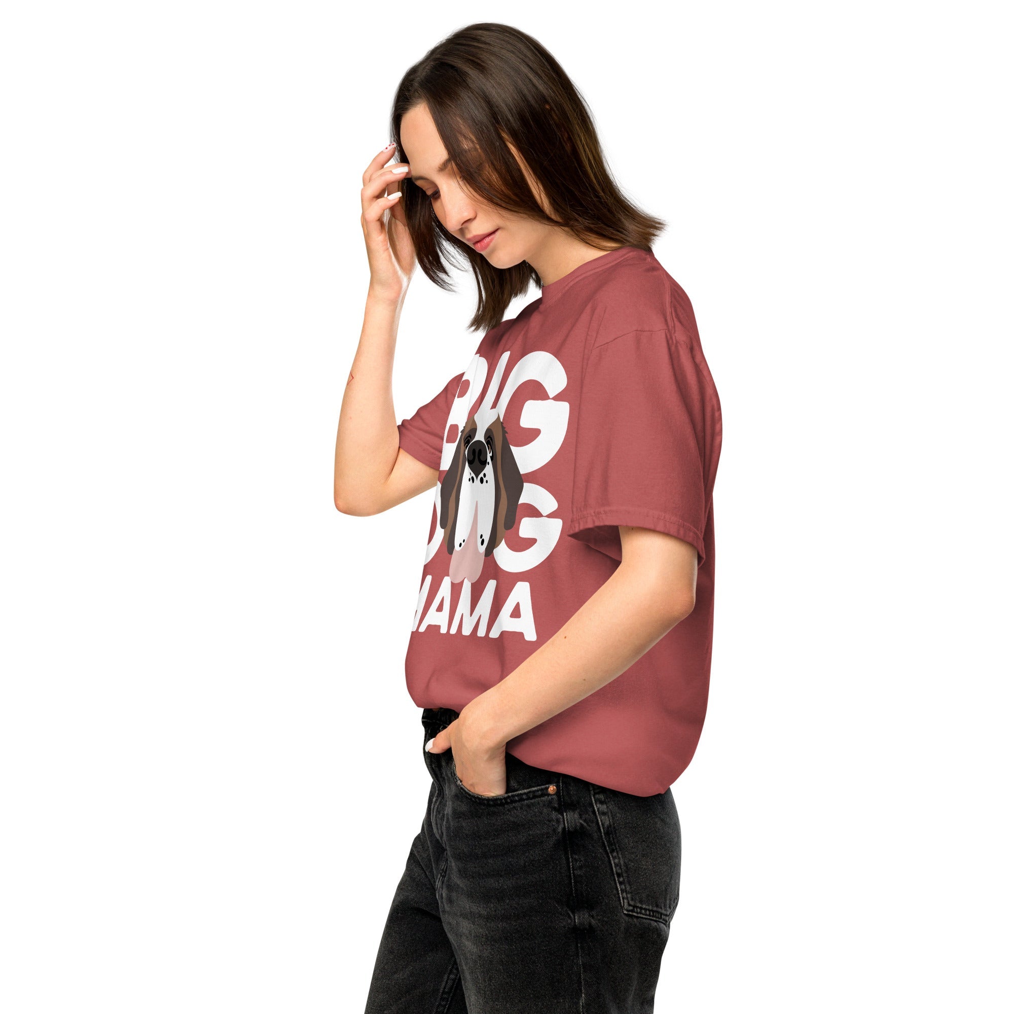 Big Dog Mama Comfort Colors Dark Tones T-Shirt - Lucy + Norman