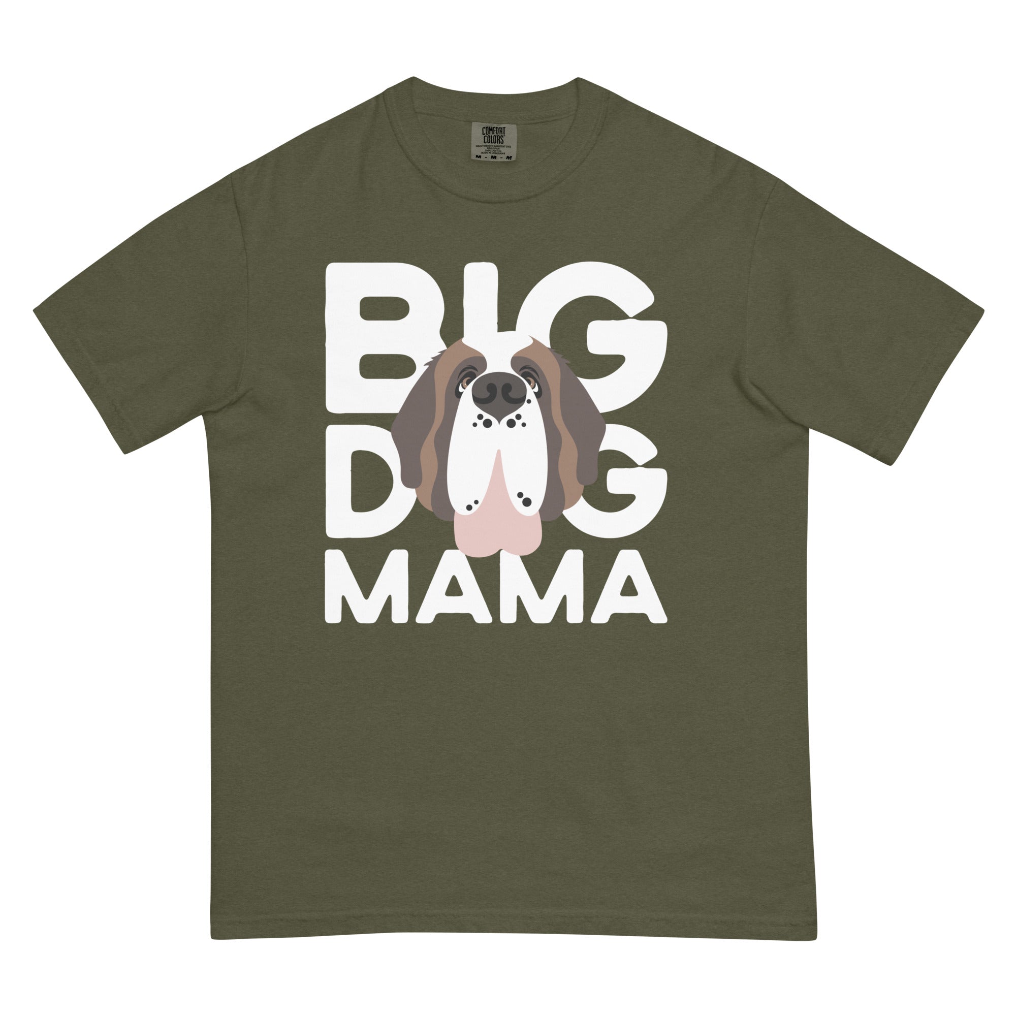 Big Dog Mama Comfort Colors Dark Tones T-Shirt - Lucy + Norman