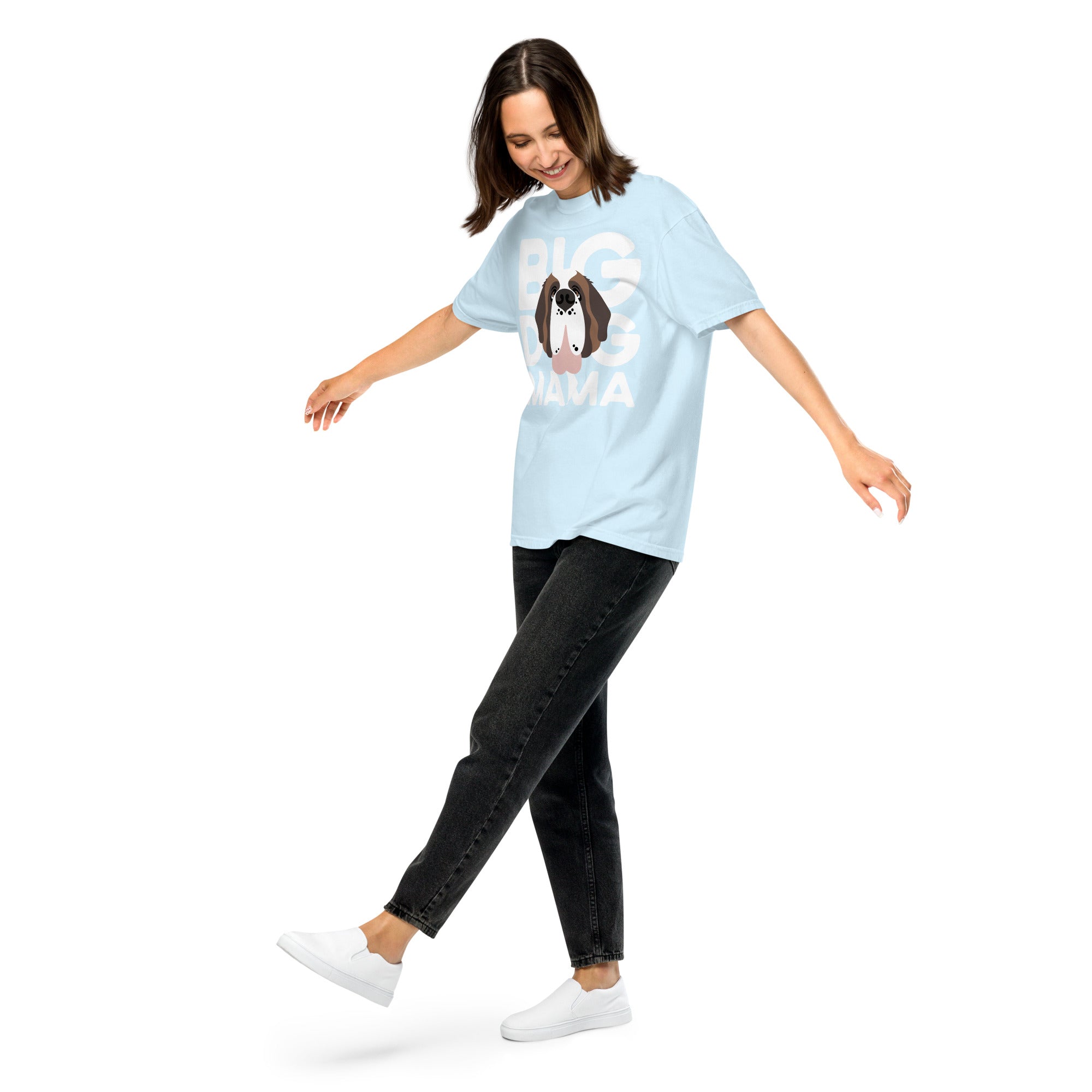 Big Dog Mama Comfort Colors Light Tones T-Shirt - Lucy + Norman