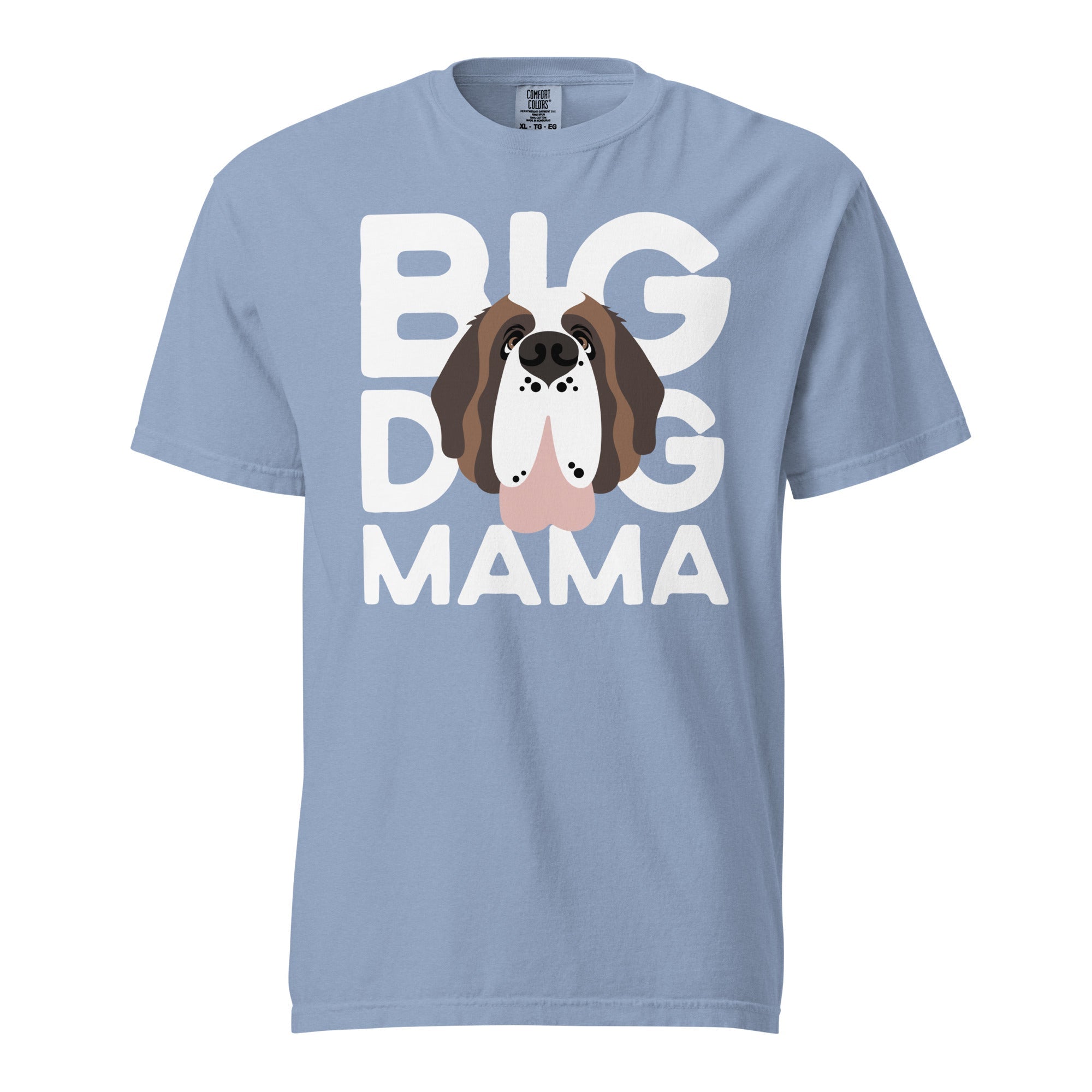 Big Dog Mama Comfort Colors Light Tones T-Shirt - Lucy + Norman