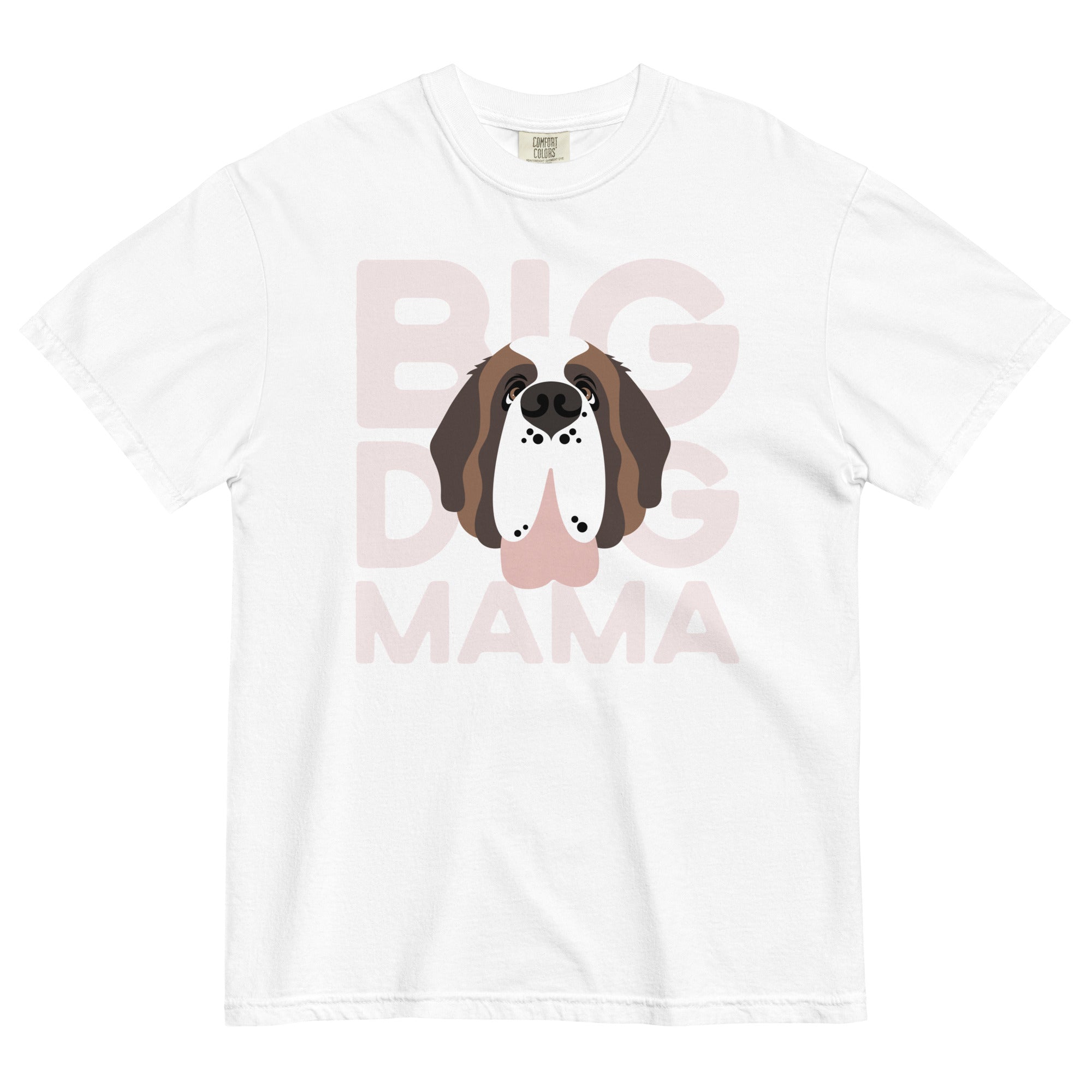 Big Dog Mama Comfort Colors Light Tones T-Shirt - Lucy + Norman