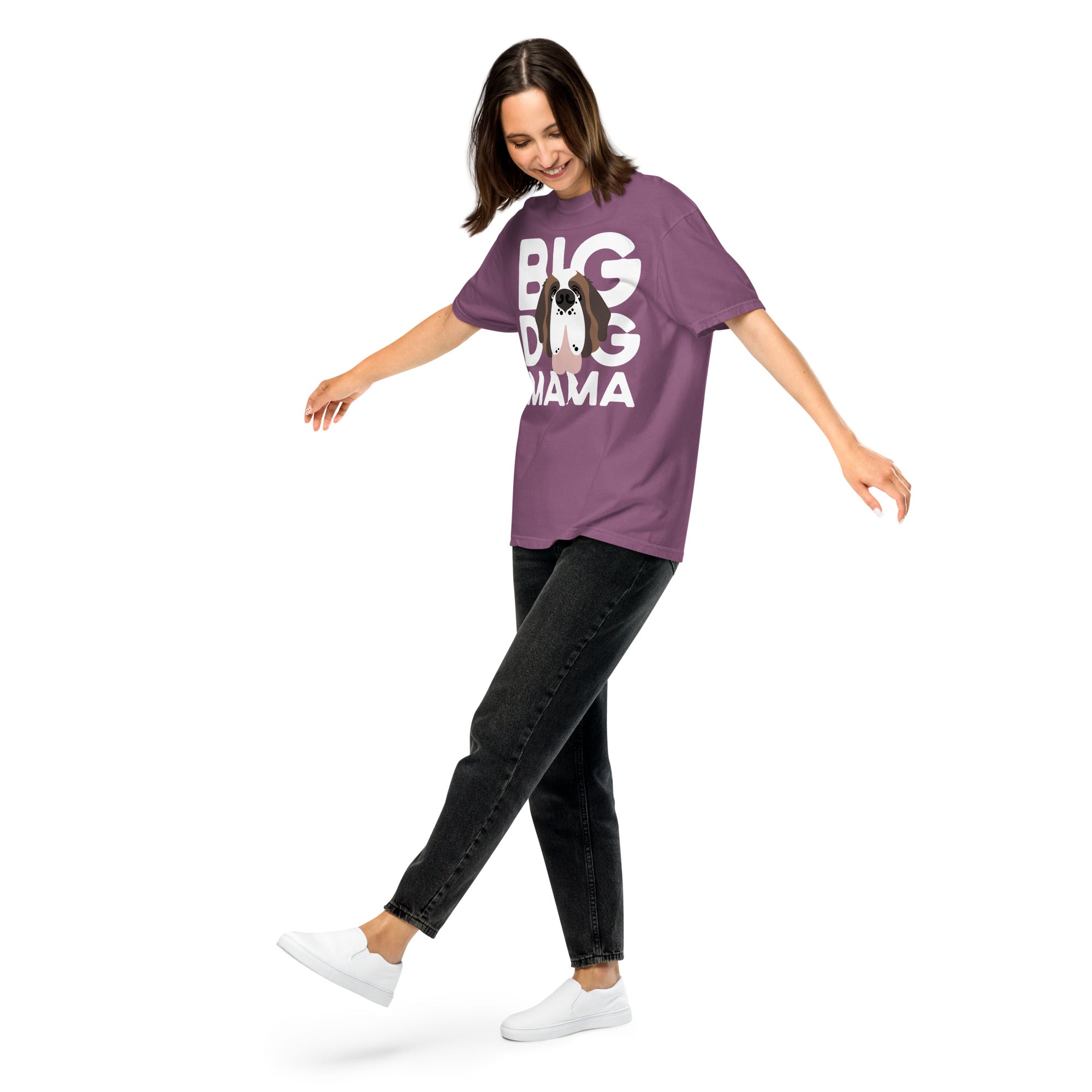 Big Dog Mama Comfort Colors Light Tones T-Shirt - Lucy + Norman