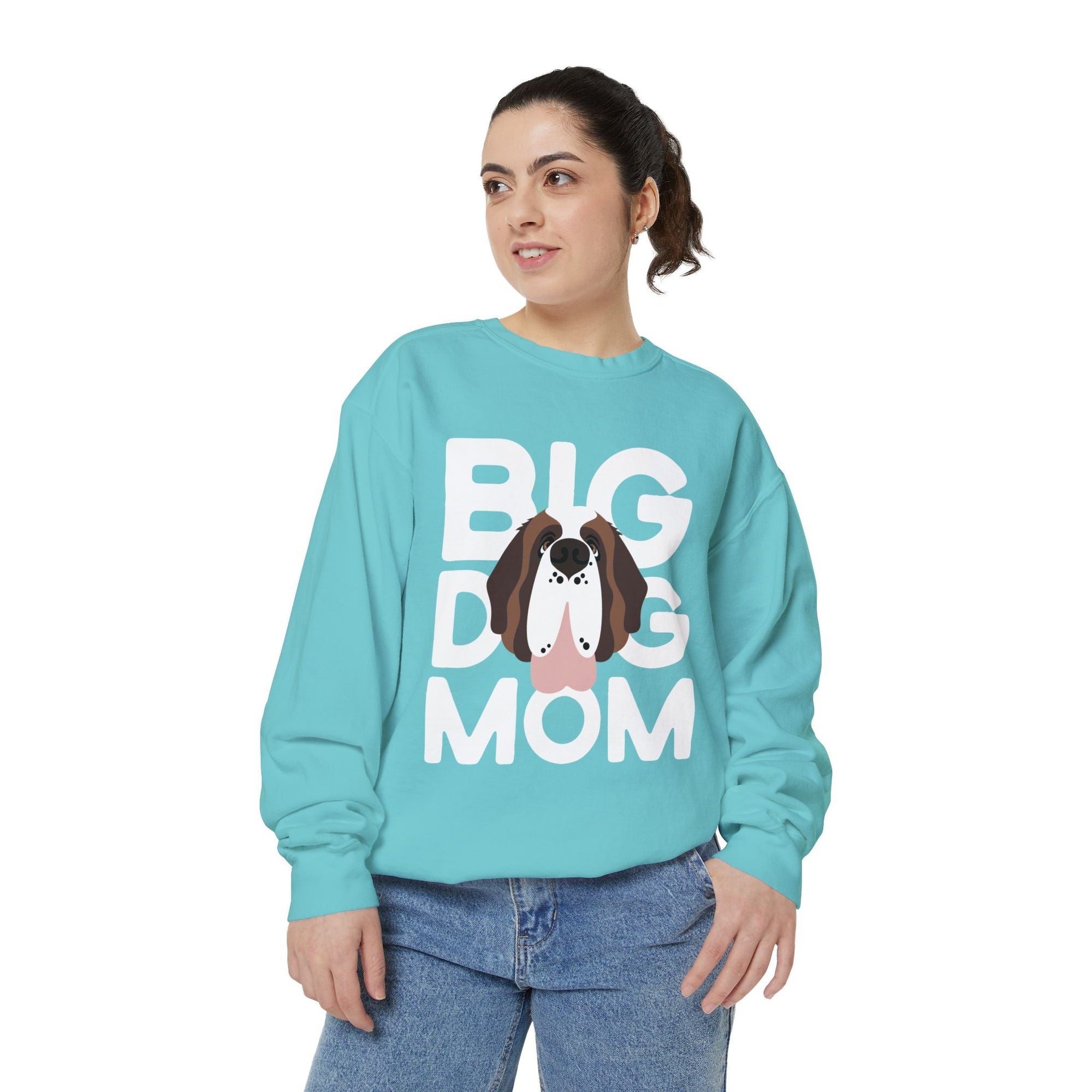 Big Dog Mom Comfort Colors Sweatshirt - Lucy + Norman