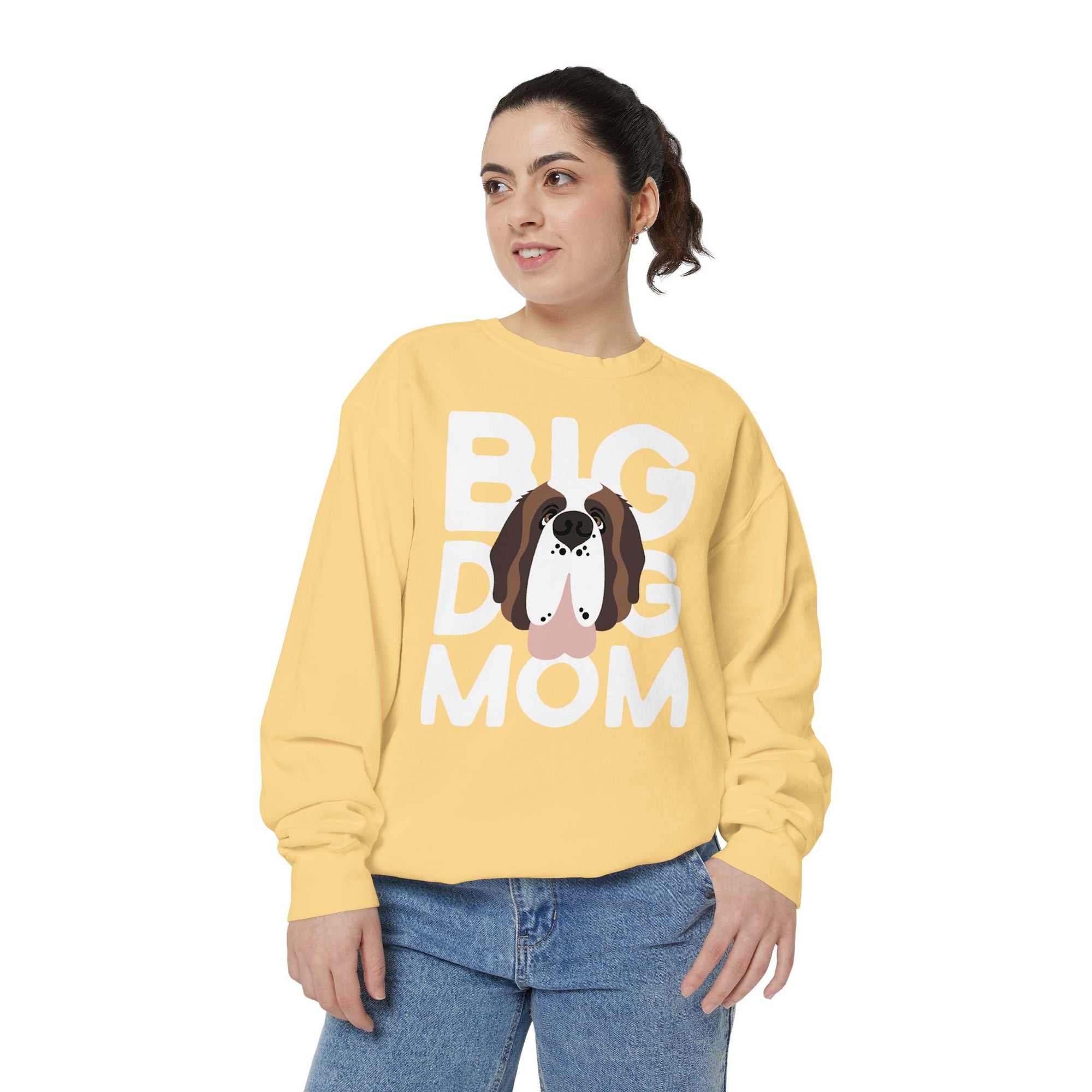 Big Dog Mom Comfort Colors Sweatshirt - Lucy + Norman